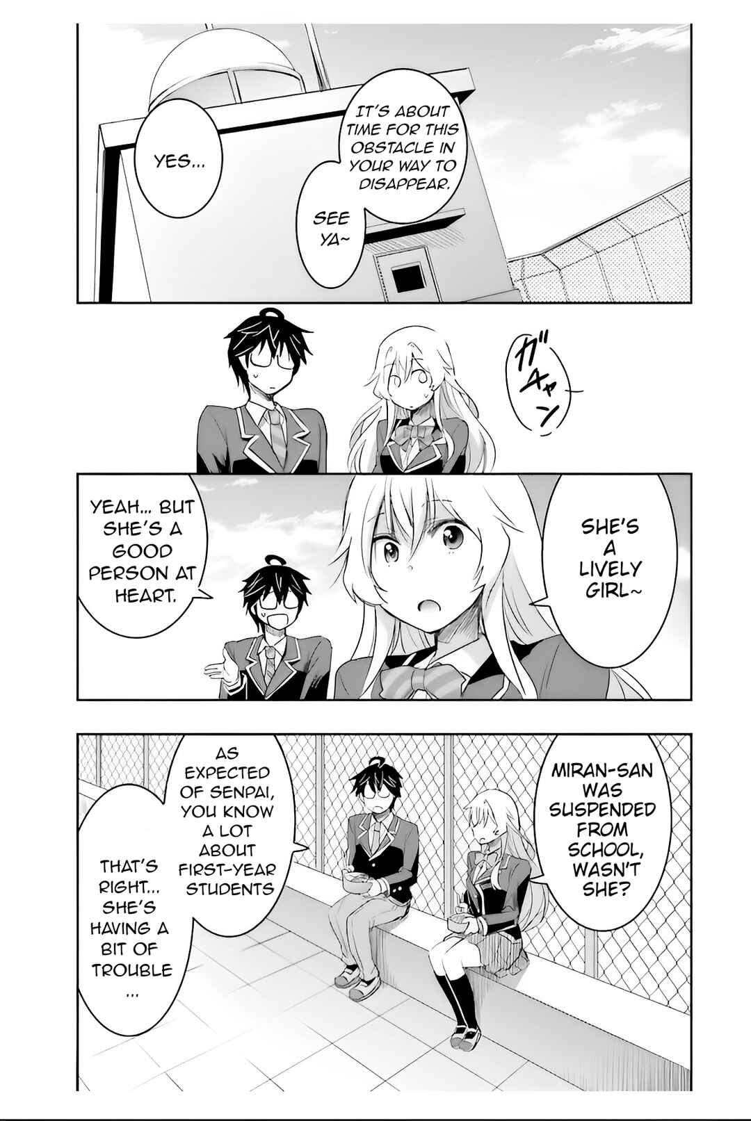 Watashi yori Tsuyoi Otoko to Kekkon shitai no - Seiso na Biji Seito Kaichou (Jitsu wa Moto Banchou) no Himitsu wo Shiru Inkya (Jitsu wa Kanojo wo Koeru Saikyou no Yankee) Chapter 4 - Page 21