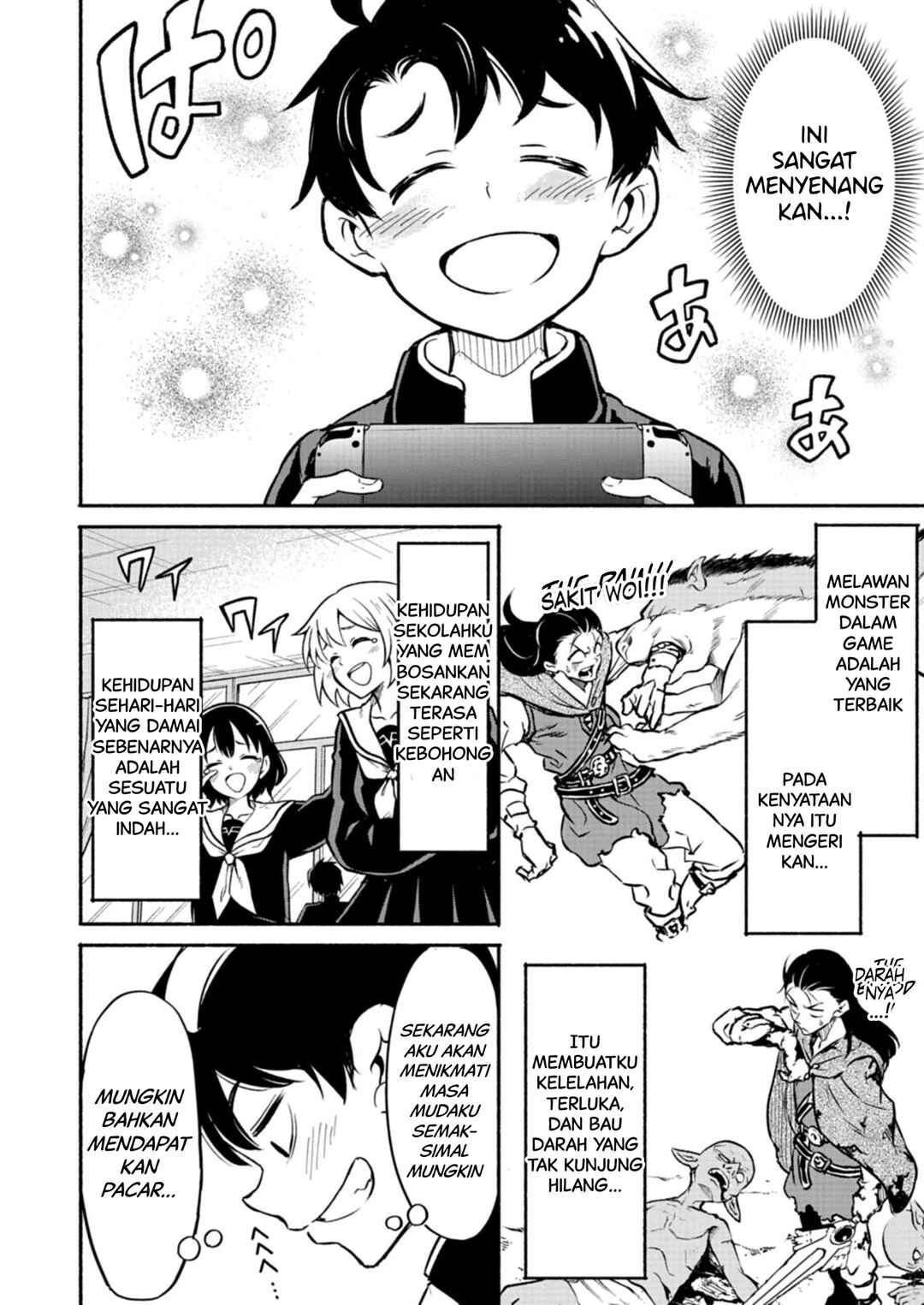 Isekai kara Kikan Shitara Chikyuu mo Kanari Fantasy deshita. Ato, Make Heroine-domo Kocchi Minna. Chapter 1 - Page 25