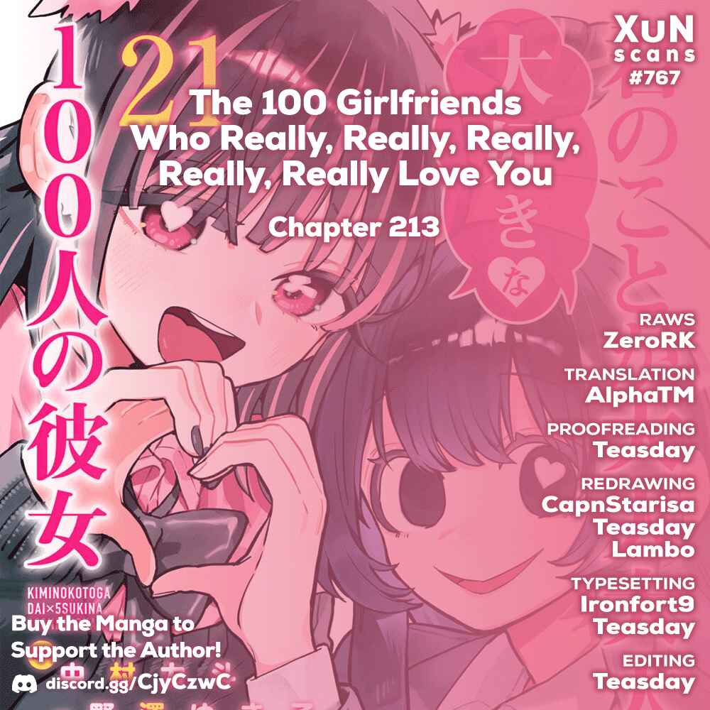 Kimi no Koto ga Dai Dai Dai Dai Daisuki na 100-nin no Kanojo Chapter 213 - Page 1