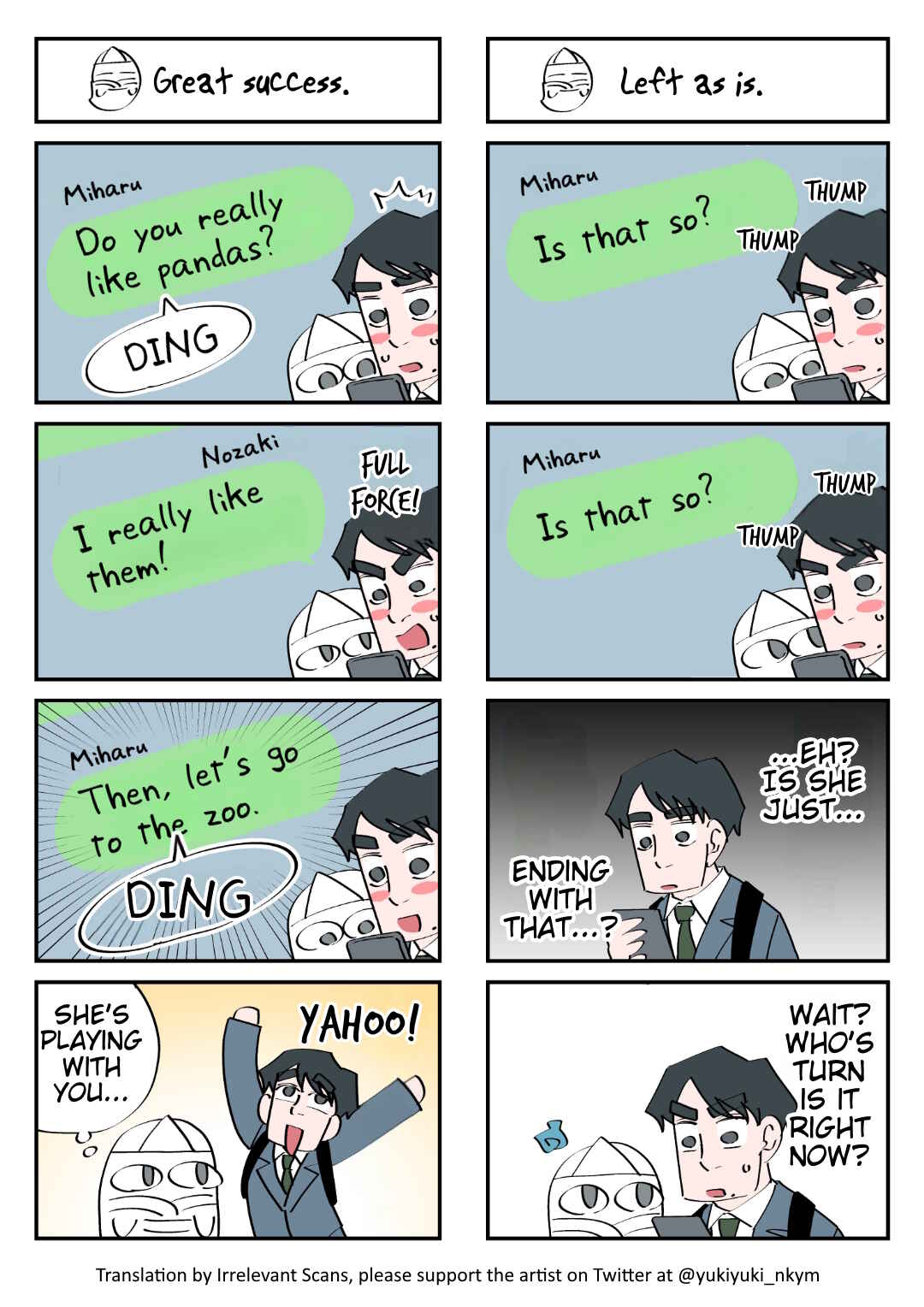 Yuurei to Tsukareta Kaishain Chapter 41 - Page 1