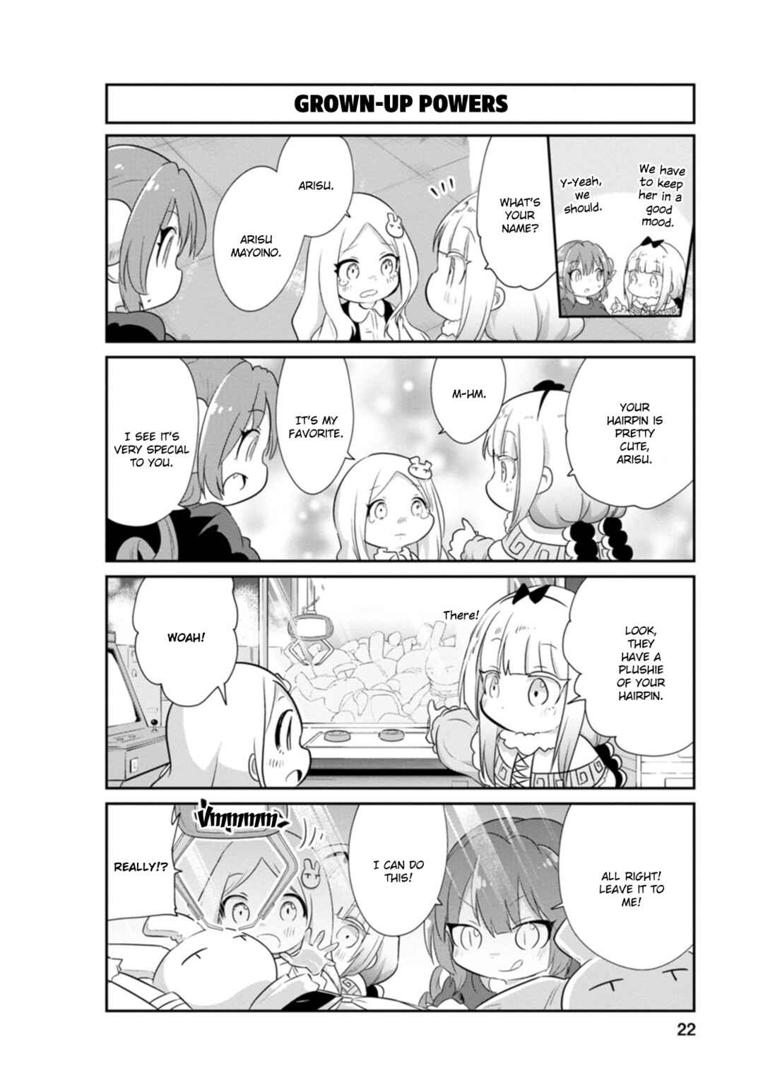 Kobayashi-san Chi no Maid Dragon - Kanna no Nichijou Chapter 82 - Page 3