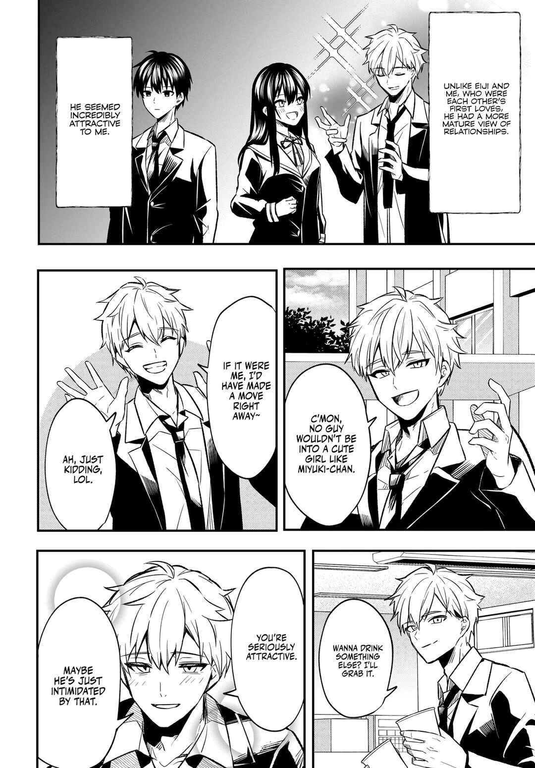 Jinsei Gyakuten - Uwaki Sare Enzai wo Kiserareta Ore ga, Gakuen Ichi no Bishoujo ni Natsukareru Chapter 1 - Page 38