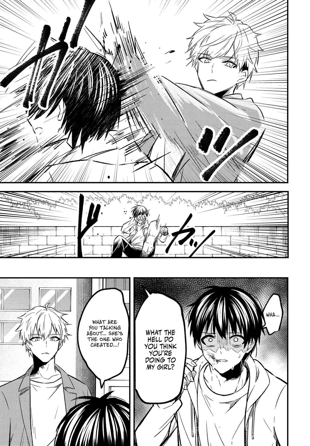 Jinsei Gyakuten - Uwaki Sare Enzai wo Kiserareta Ore ga, Gakuen Ichi no Bishoujo ni Natsukareru Chapter 1 - Page 9