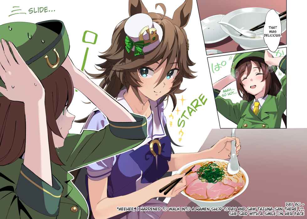 Uma Musume Pretty Derby - 100 nichigo Cb no tantō ni naru tore-na- Chapter 80 - Page 1