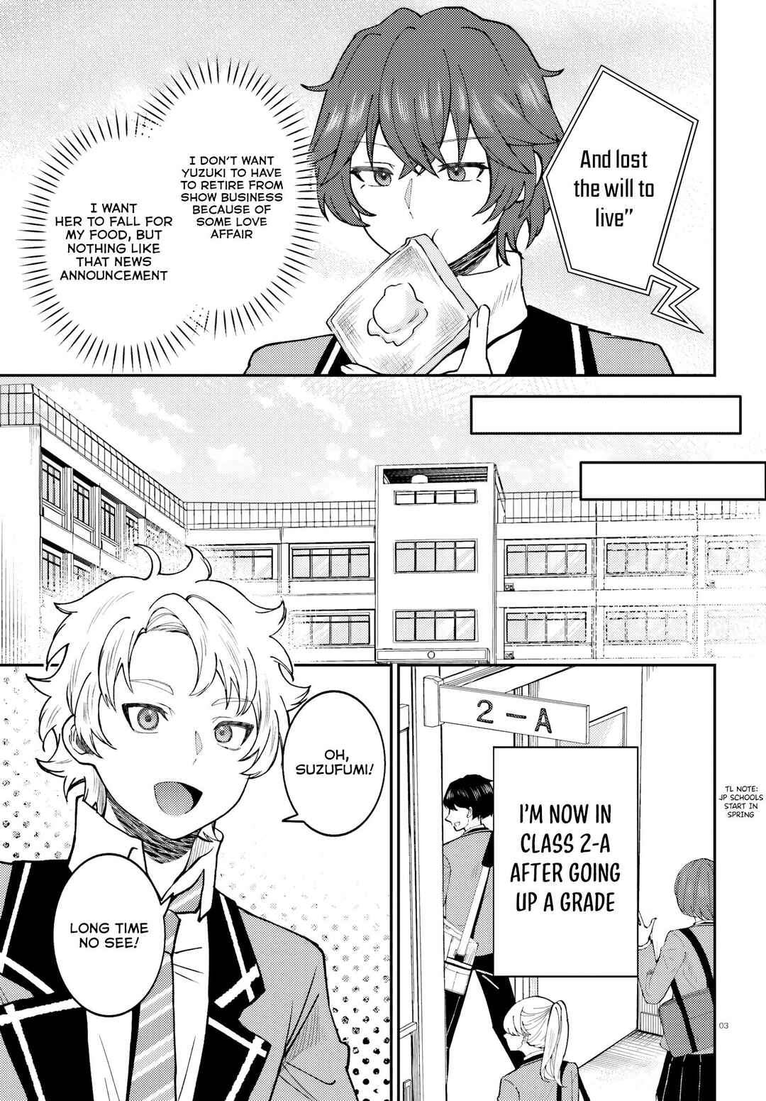 Ore no Haitoku Meshi wo Onedari Sezu ni Irarenai, Otonari no Top Idol-sama Chapter 4 - Page 4