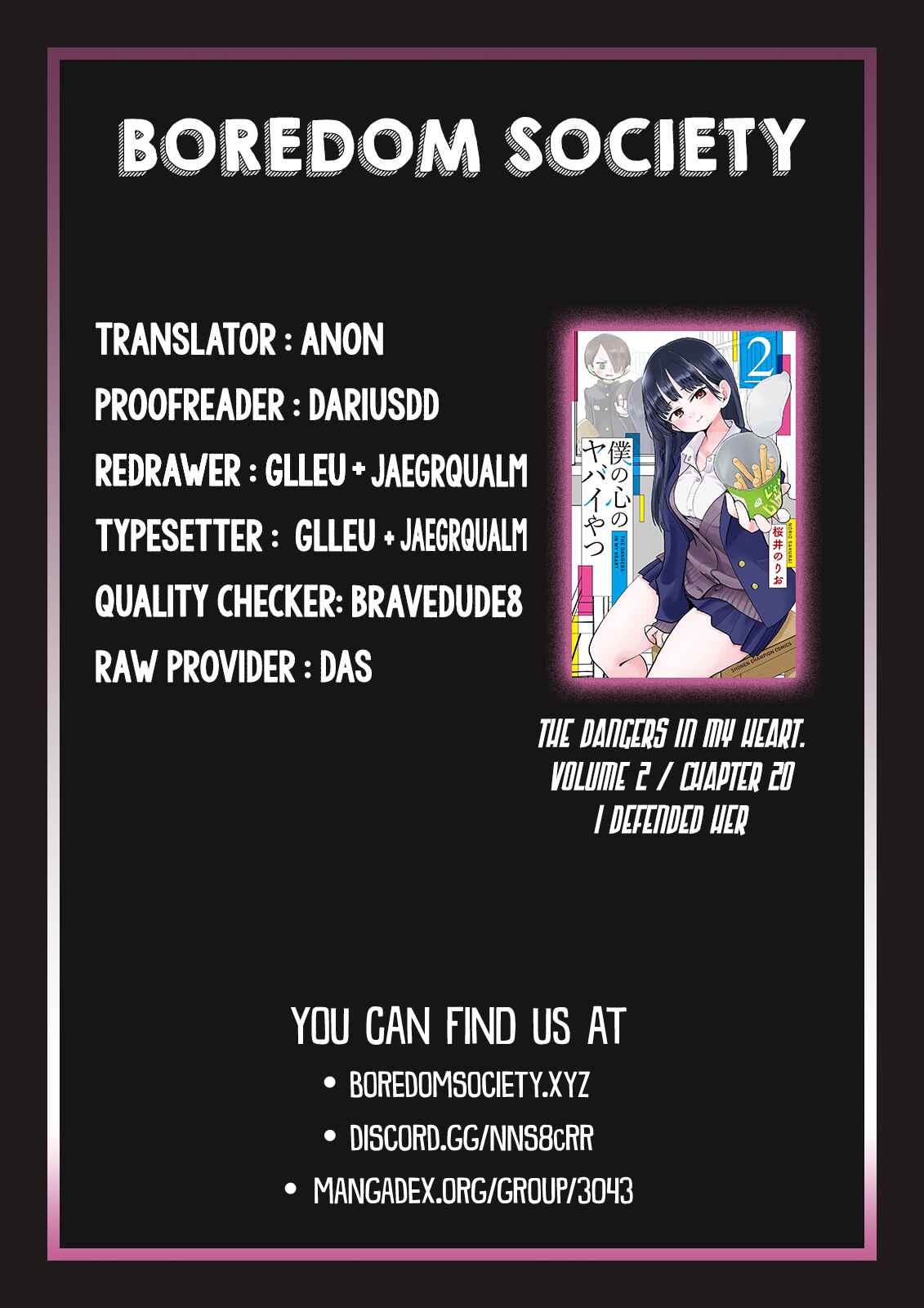 Boku no Kokoro no Yabai Yatsu Chapter 20 - Page 13