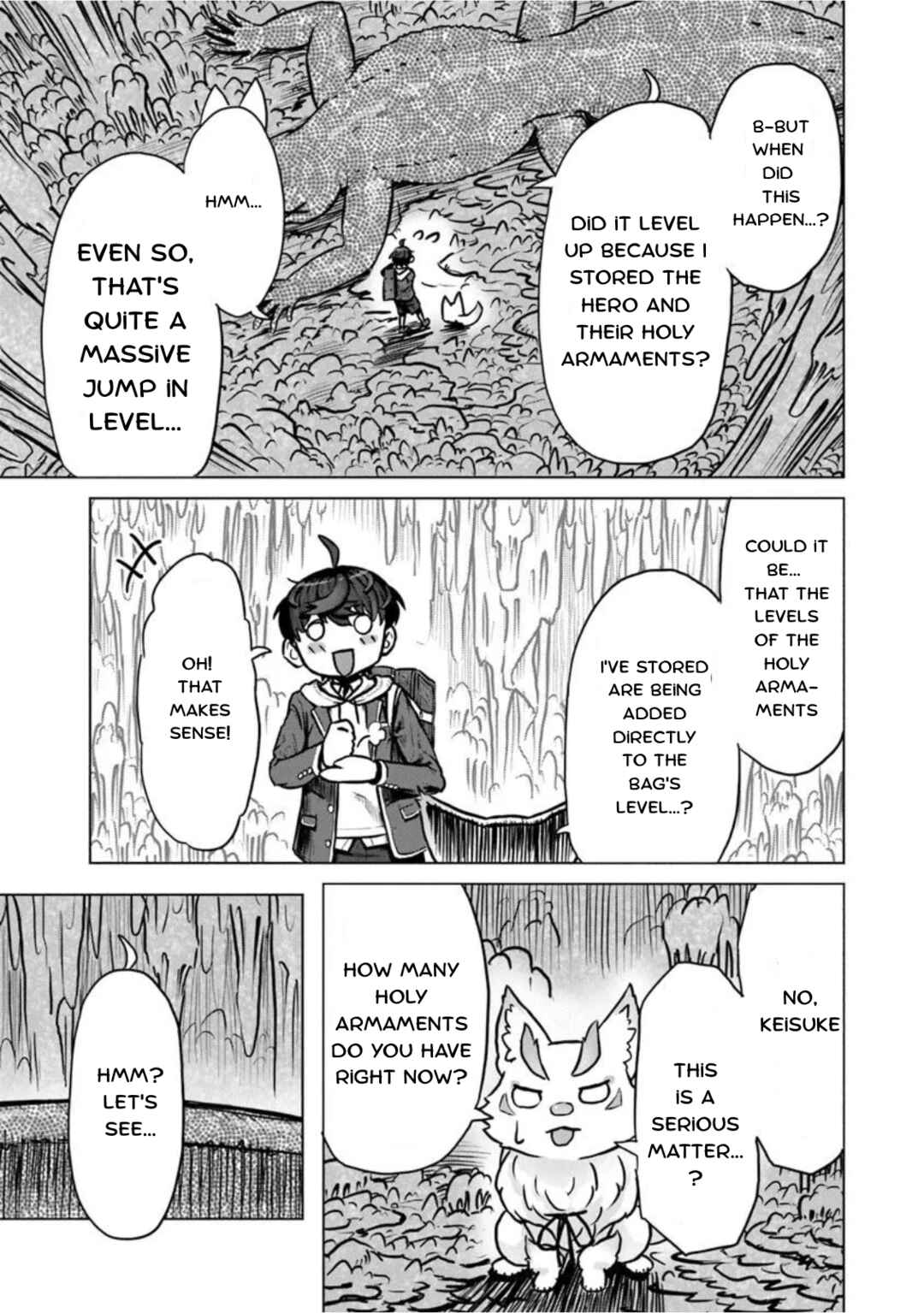 Kaban no Yuusha no Isekai Nonbiri Tabi ~Jitsuwa "Kaban" wa nani demo Kyuushuu Dekirushi, Nihon kara nandemo Toriyose ga Dekiru Cheat bukideshita~ Chapter 5 - Page 20