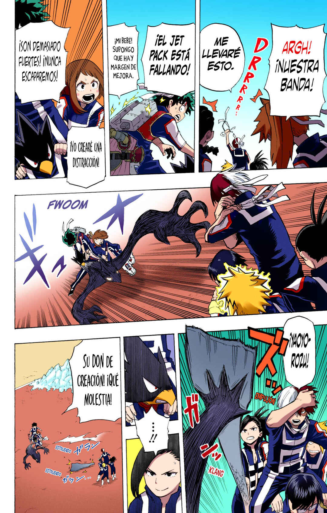 Boku no Hero Academia (Official Colored) Chapter 29 - Page 8