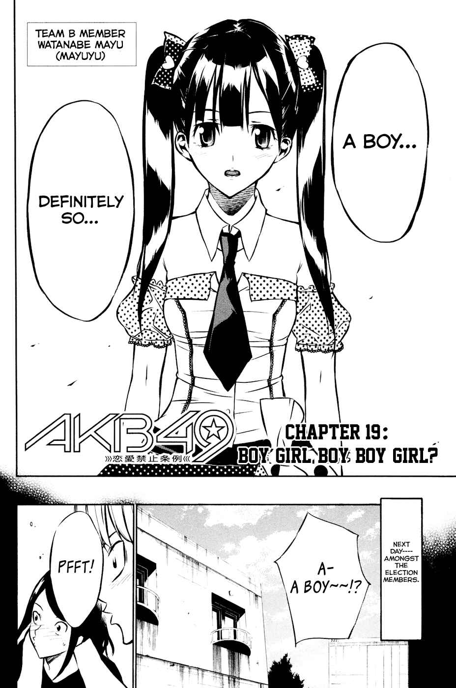AKB49: Ren'ai Kinshi Jourei Chapter 19 - Page 4