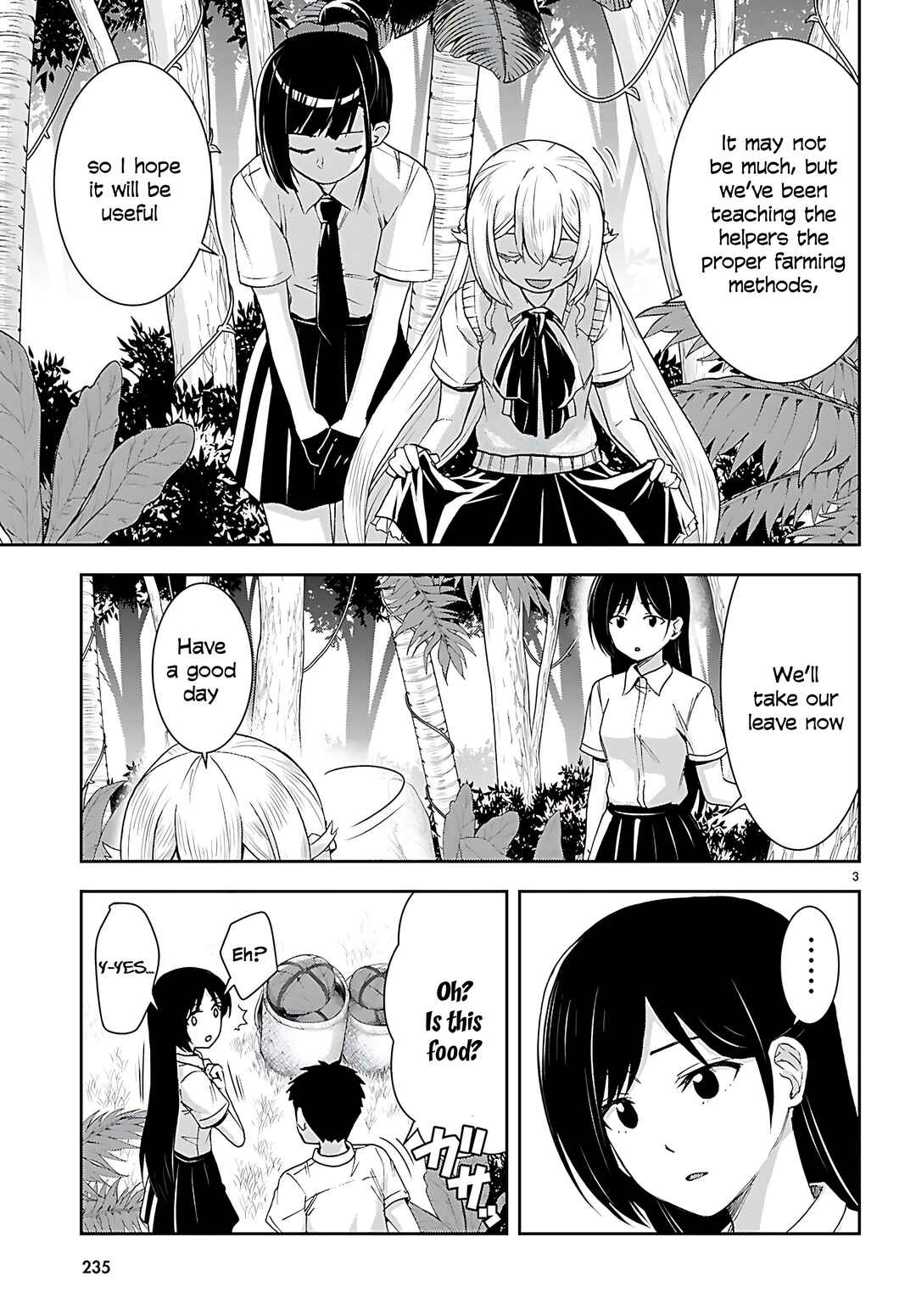 Isekai Yurutto Survival Seikatsu ~Gakkou no Minna to Isekai no Mujintou ni Tenishitakedo Ore Dake Rakushou desu~ Chapter 45 - Page 5