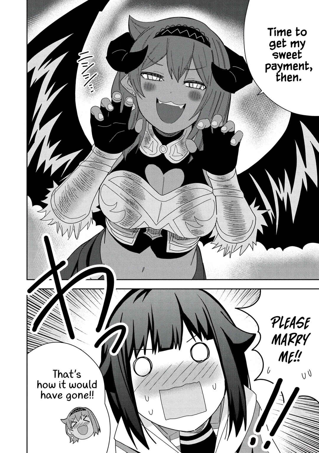 Negai o Kanaete Moraou to Akuma o Shoukan Shita kedo, Kawaikatta node Kekkon Shimashita ~Akuma no Niizuma~ Chapter 35.5 - Page 2