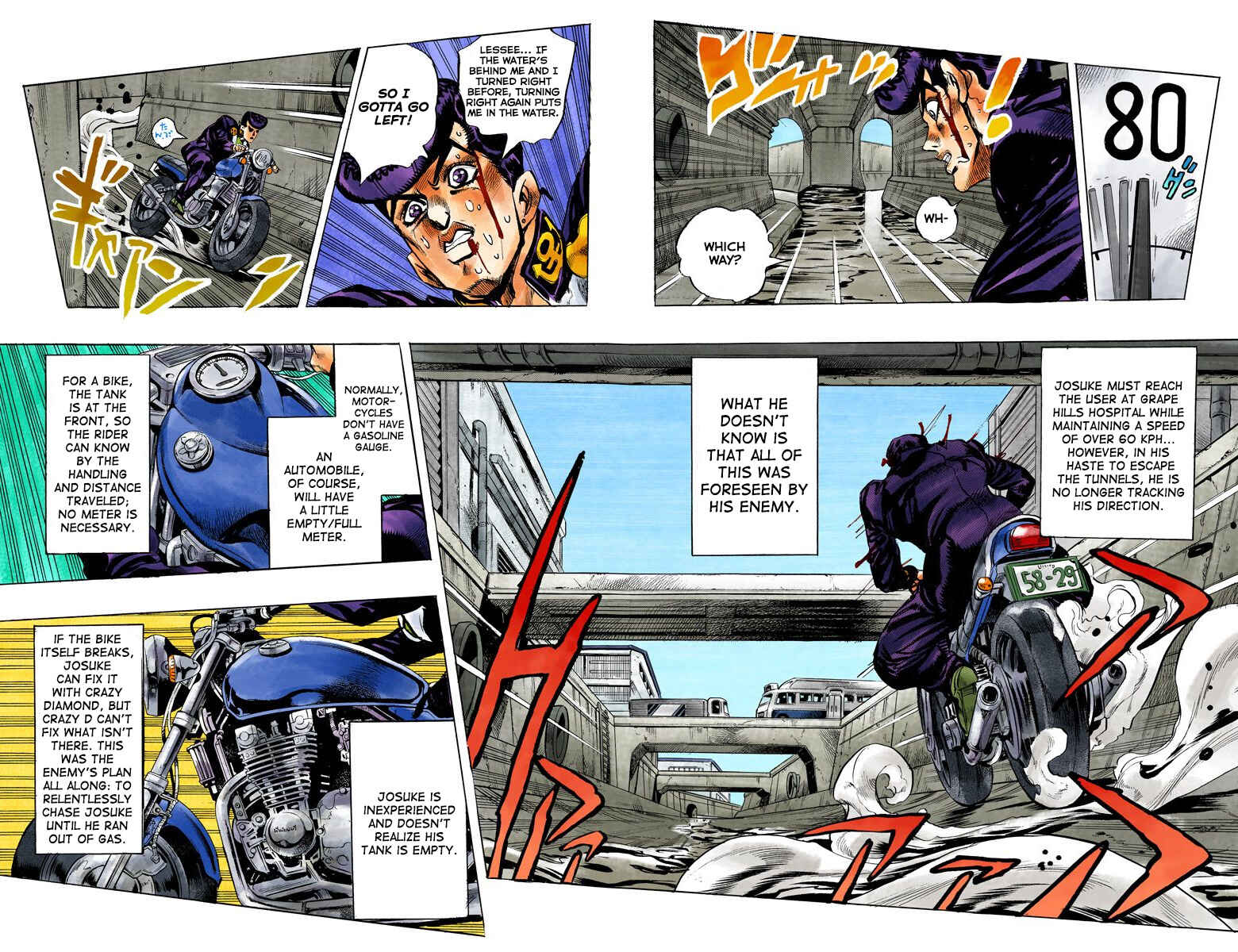 JoJo no Kimyou na Bouken: Part 4 - Diamond wa Kudakenai Color-ban Chapter 124 - Page 9