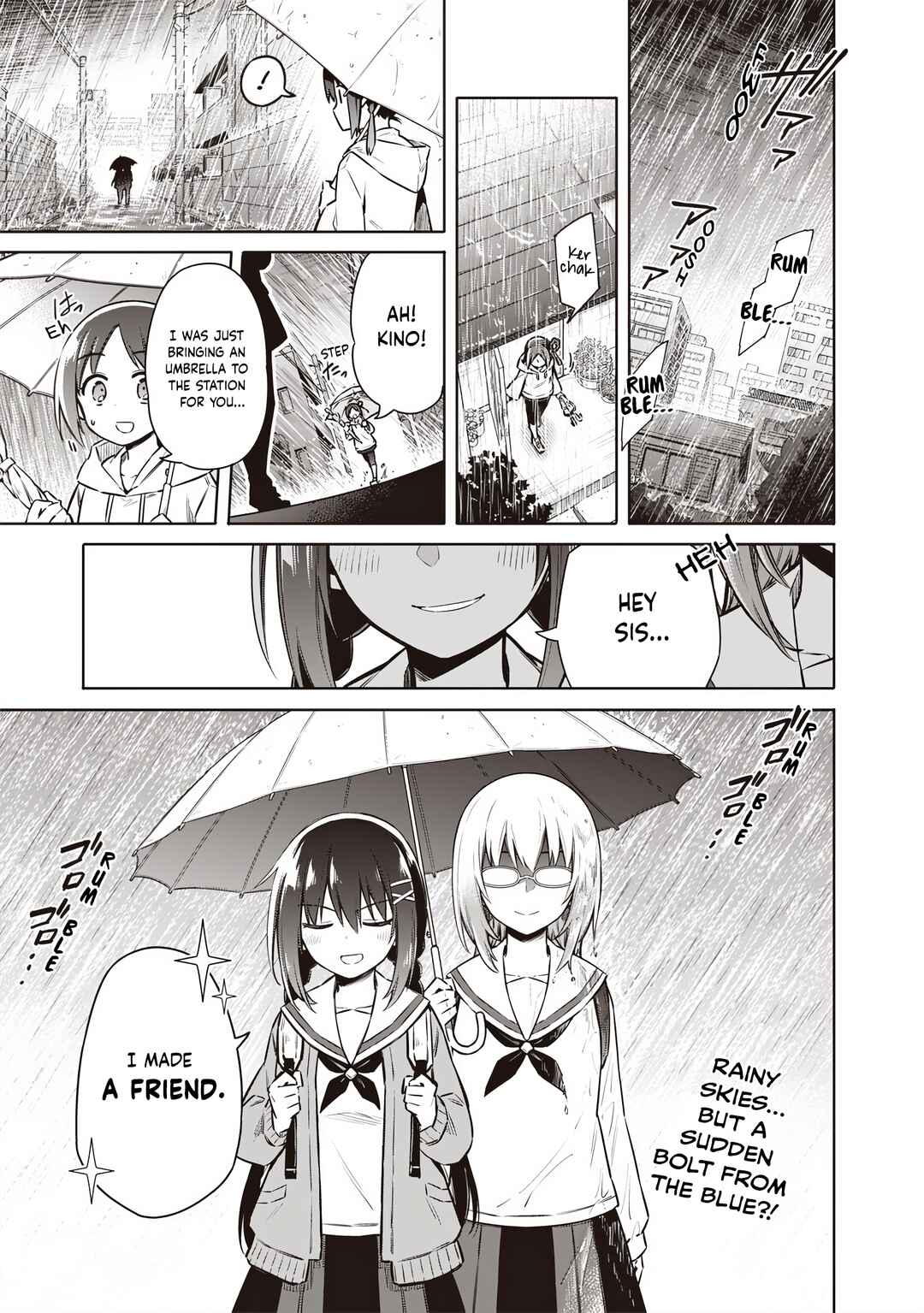Toukyou KINOKO ~Sekai Ranking 1-i no Komyu-ryoku Saijaku JK~ Chapter 3 - Page 2