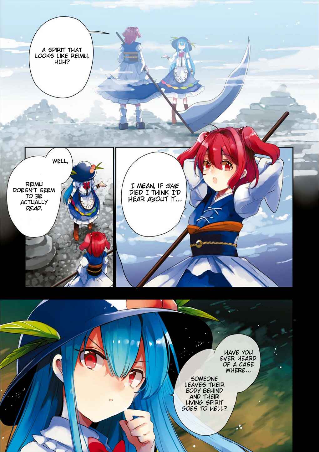 Touhou Ibara Kasen ~ Wild and Horned Hermit. Chapter 48 - Page 1