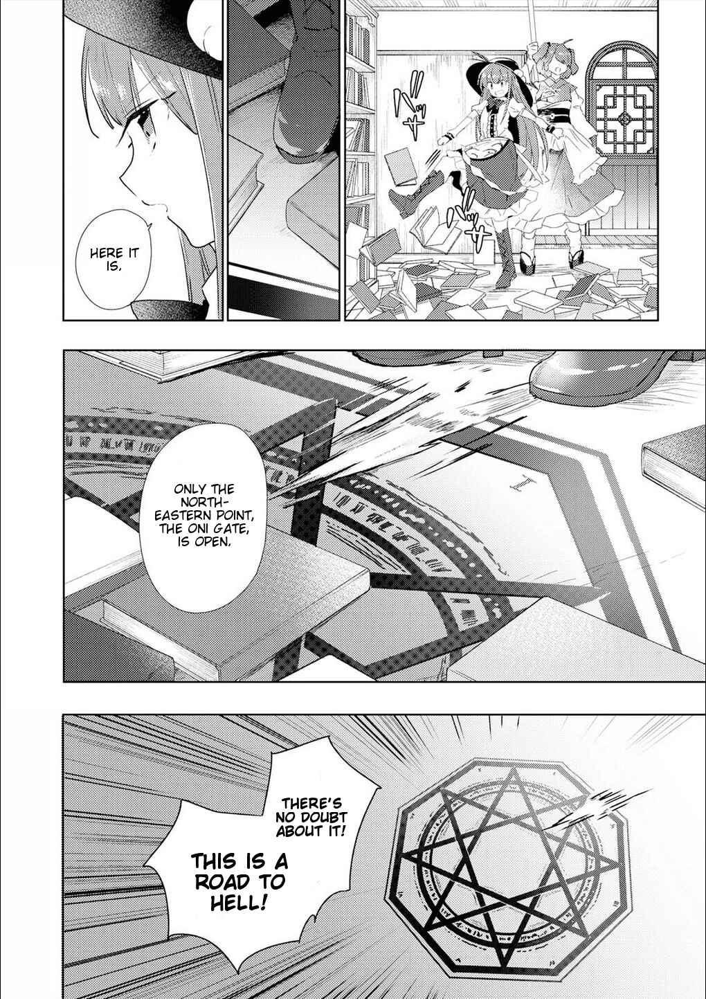 Touhou Ibara Kasen ~ Wild and Horned Hermit. Chapter 48 - Page 28