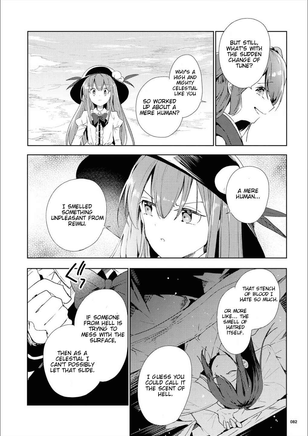 Touhou Ibara Kasen ~ Wild and Horned Hermit. Chapter 48 - Page 4