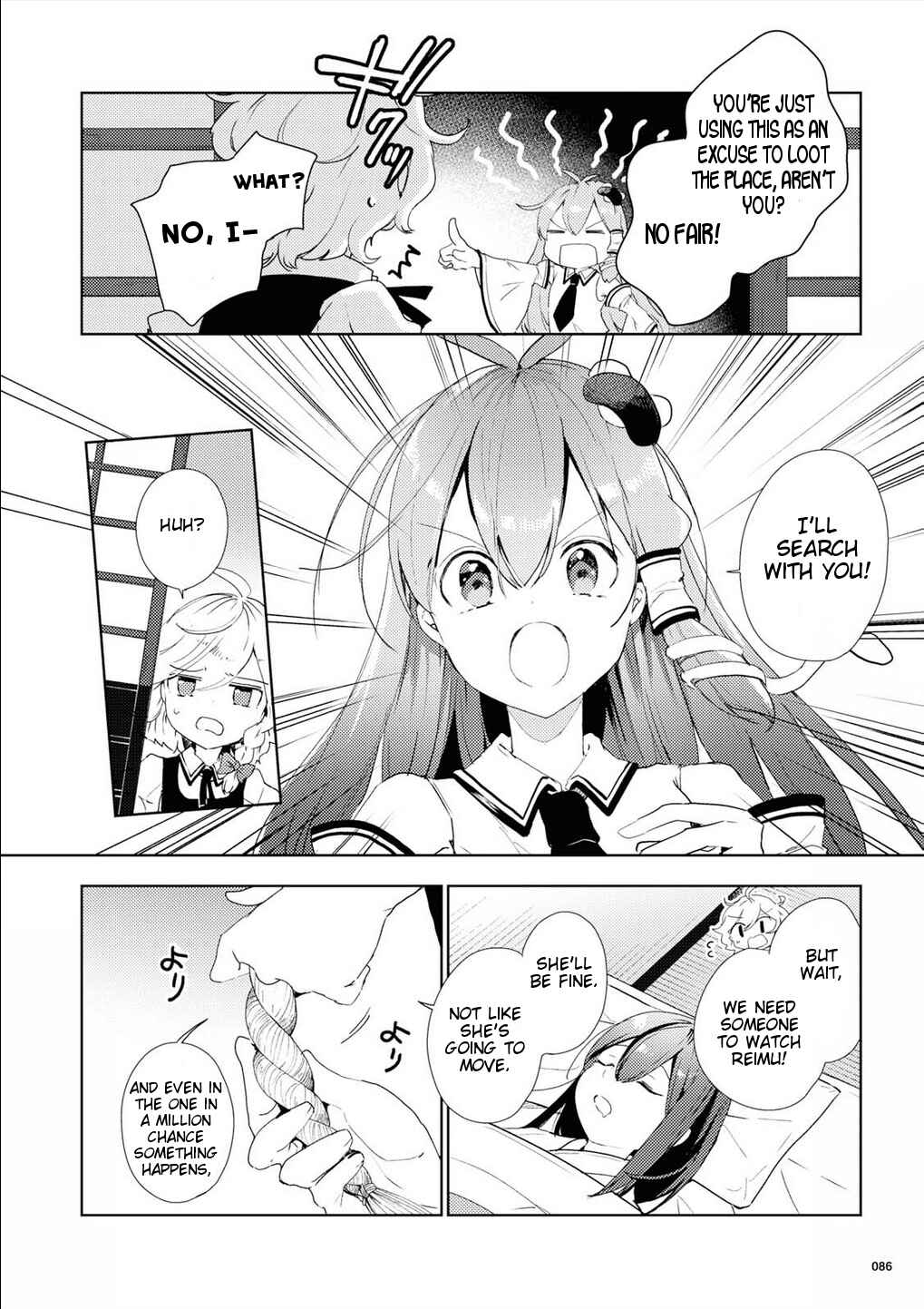 Touhou Ibara Kasen ~ Wild and Horned Hermit. Chapter 48 - Page 8