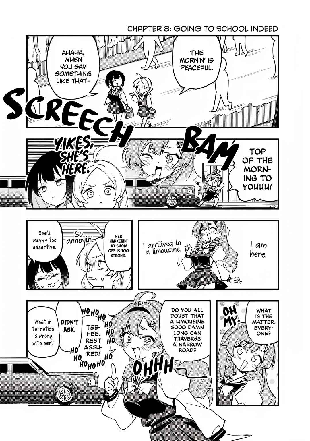 Bakushin Ojou-sama Dou! Chapter 8 - Page 1