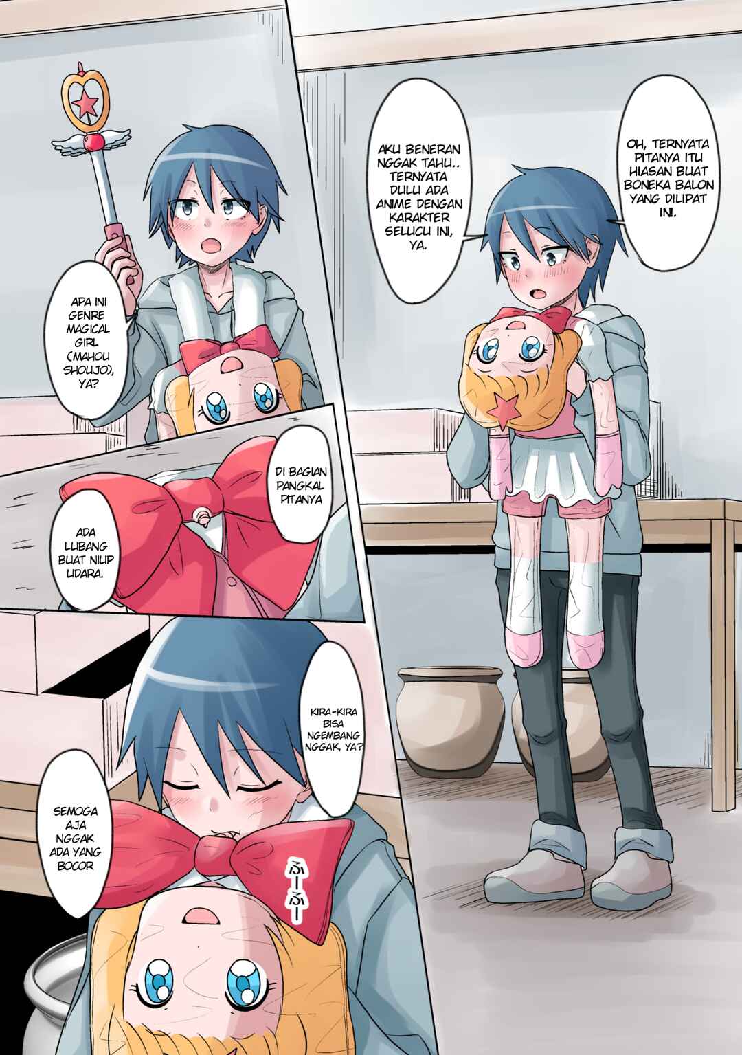 Mahou Shoujo Fuusen wo Ane kara Moratte Nani ka ni Mezameru Shounen Chapter 1 - Page 3