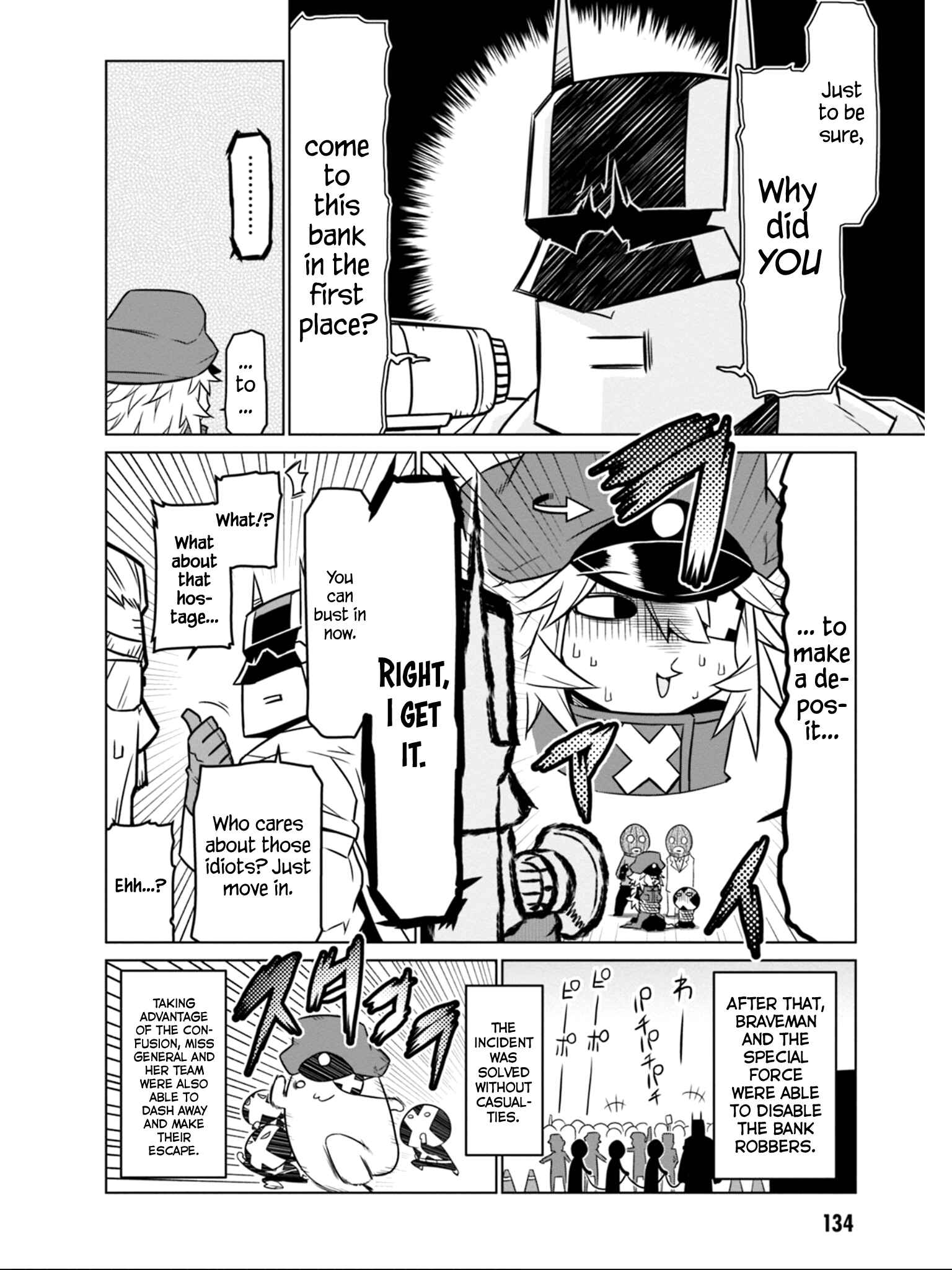 Zannen Onna Kanbu Black General-san Chapter 47 - Page 12