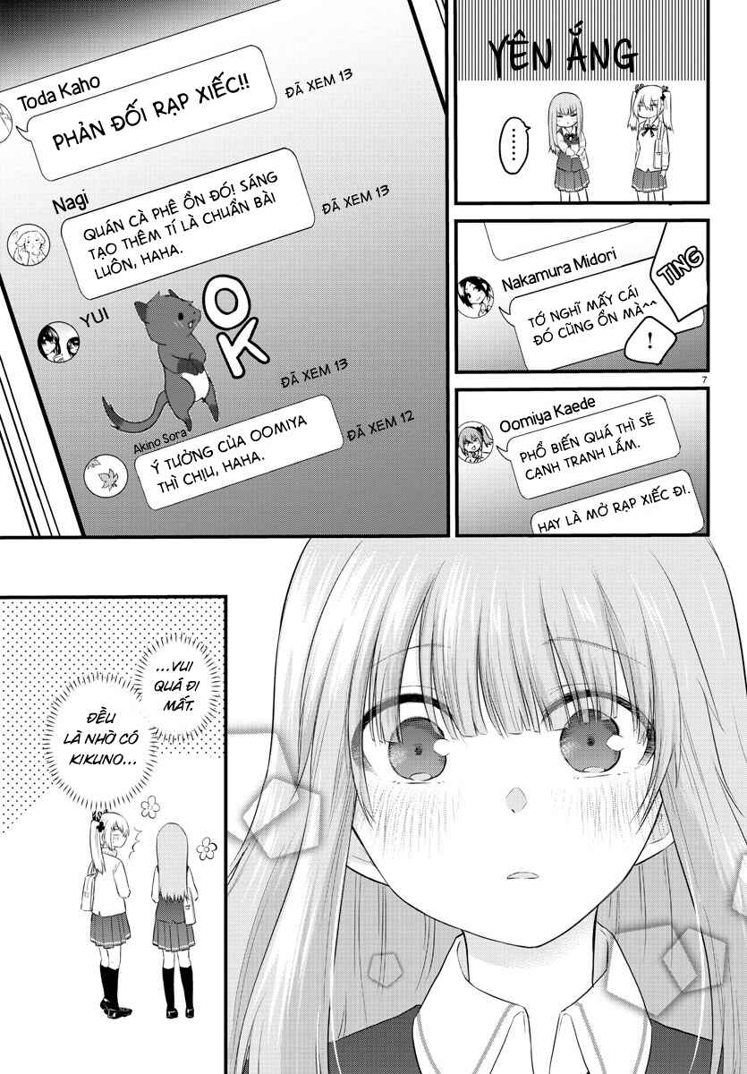 Koe ga dasenai Shoujo wa "Kanojo ga Yasashisugiru" to Omotte iru Chapter 42 - Page 7