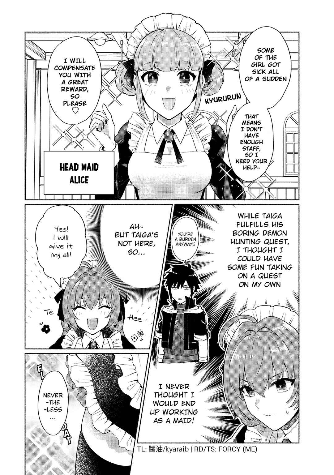 Tensei Shitara Ore ga Heroine de Aitsu ga Yuusha Datta Chapter 13 - Page 2