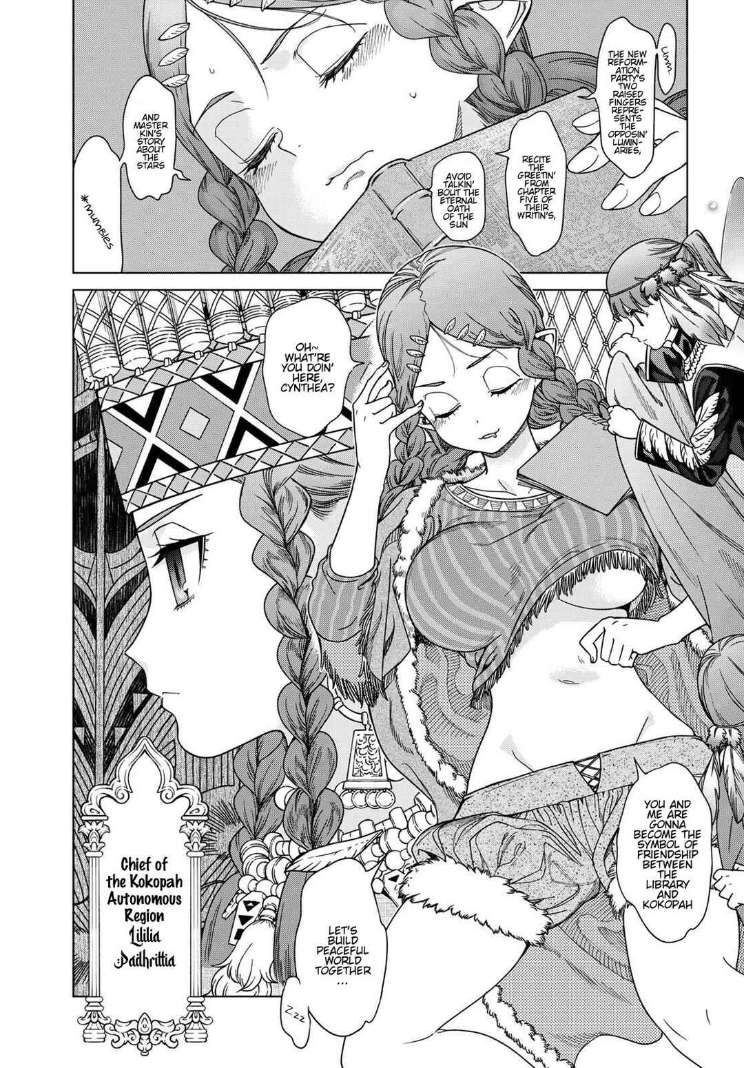 Toshokan no Daimajutsushi Chapter 50 - Page 27
