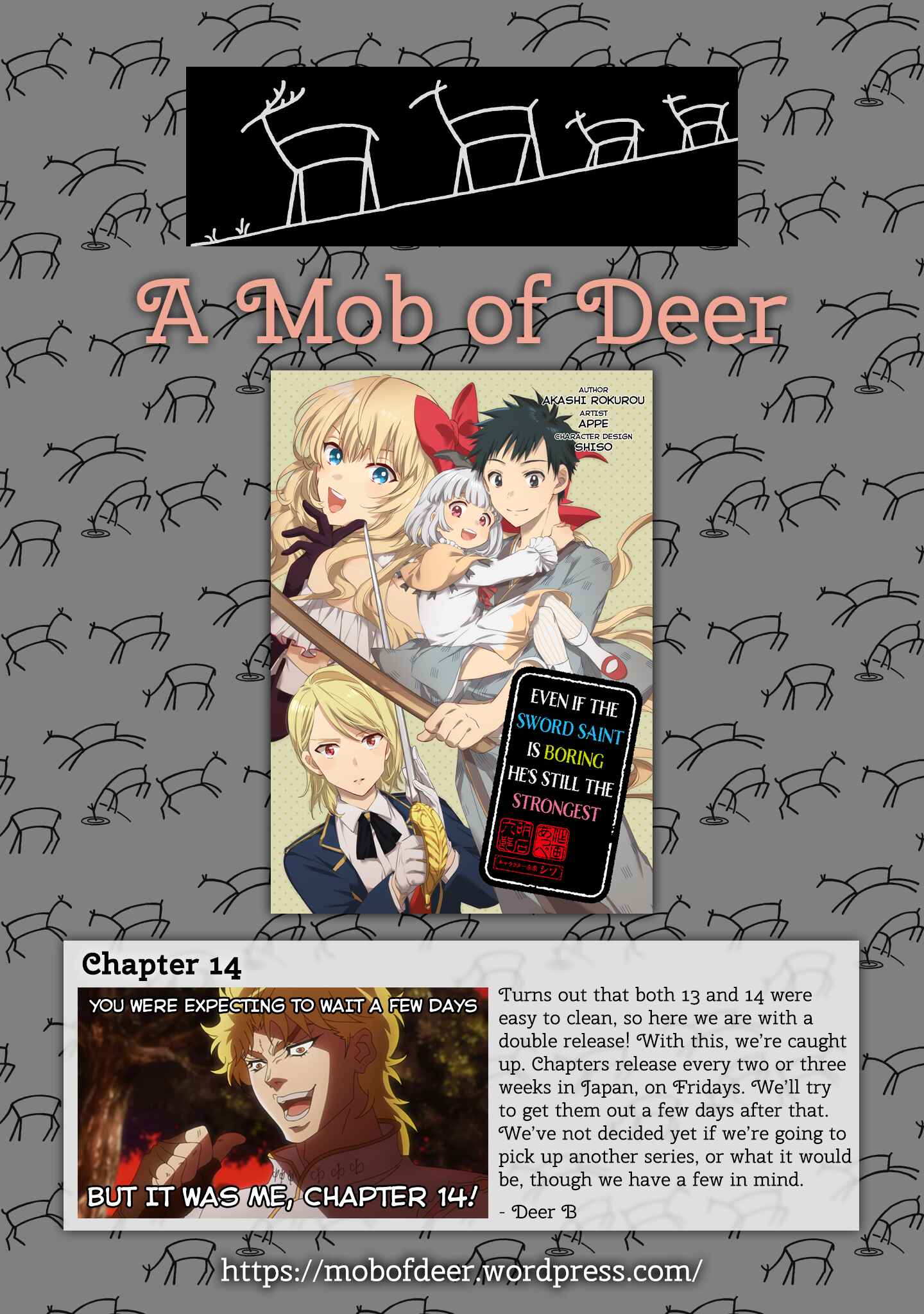 Jimi na Kensei wa Sore Demo Saikyou desu Chapter 14 - Page 1