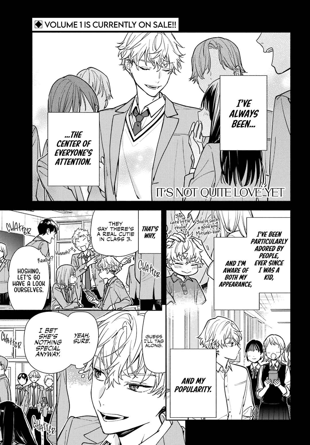 Koi to Yobu ni wa Sasayaka desuga Chapter 6 - Page 1
