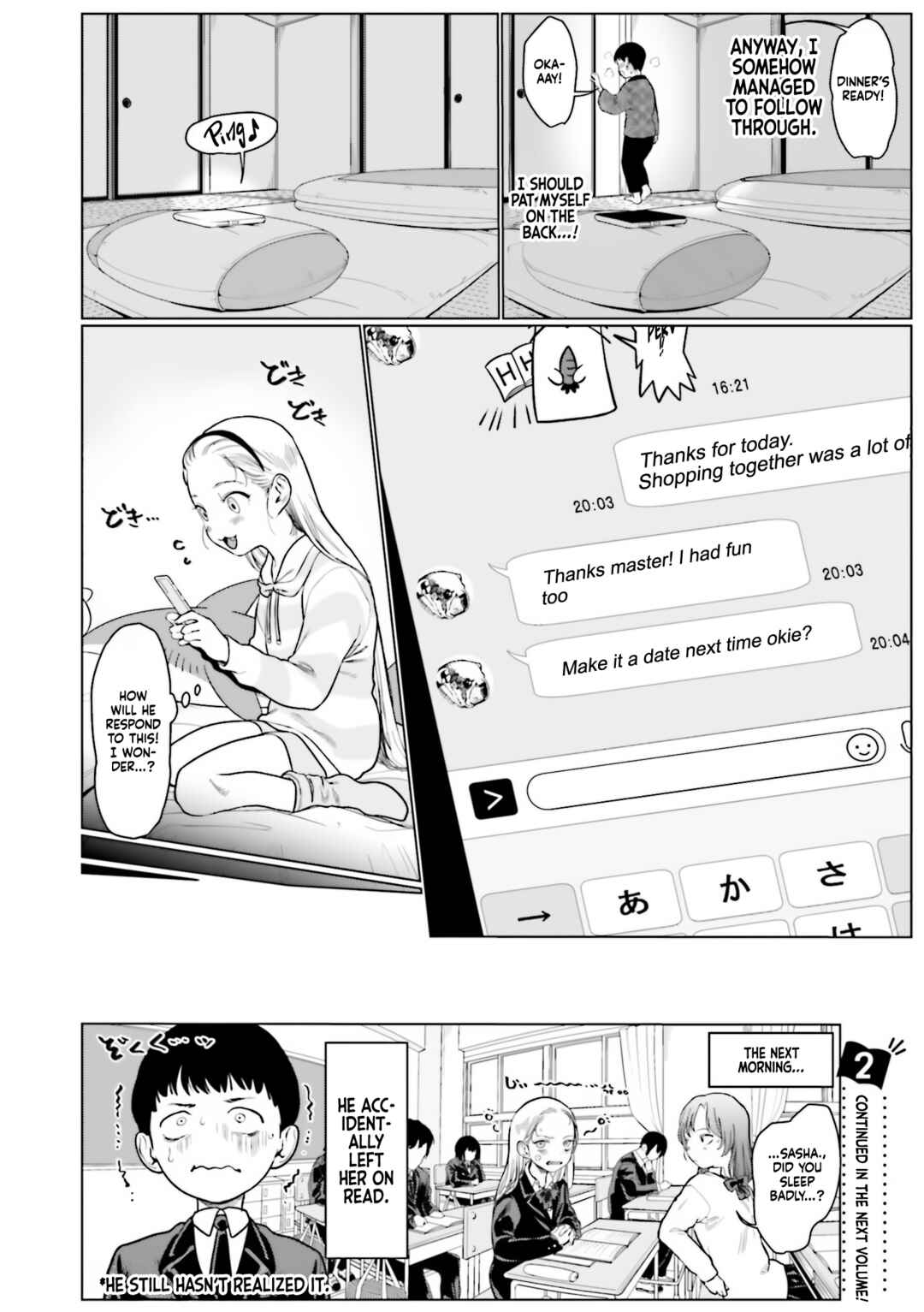 Sasha-chan to Classmate Otaku-kun Chapter 21 - Page 4