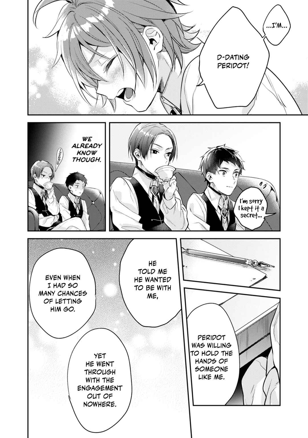 Ω ni dake wa Naritakunai!!: Isekai Tensei Shitara Ane no BL Manga no Naka deshita Chapter 9 - Page 11