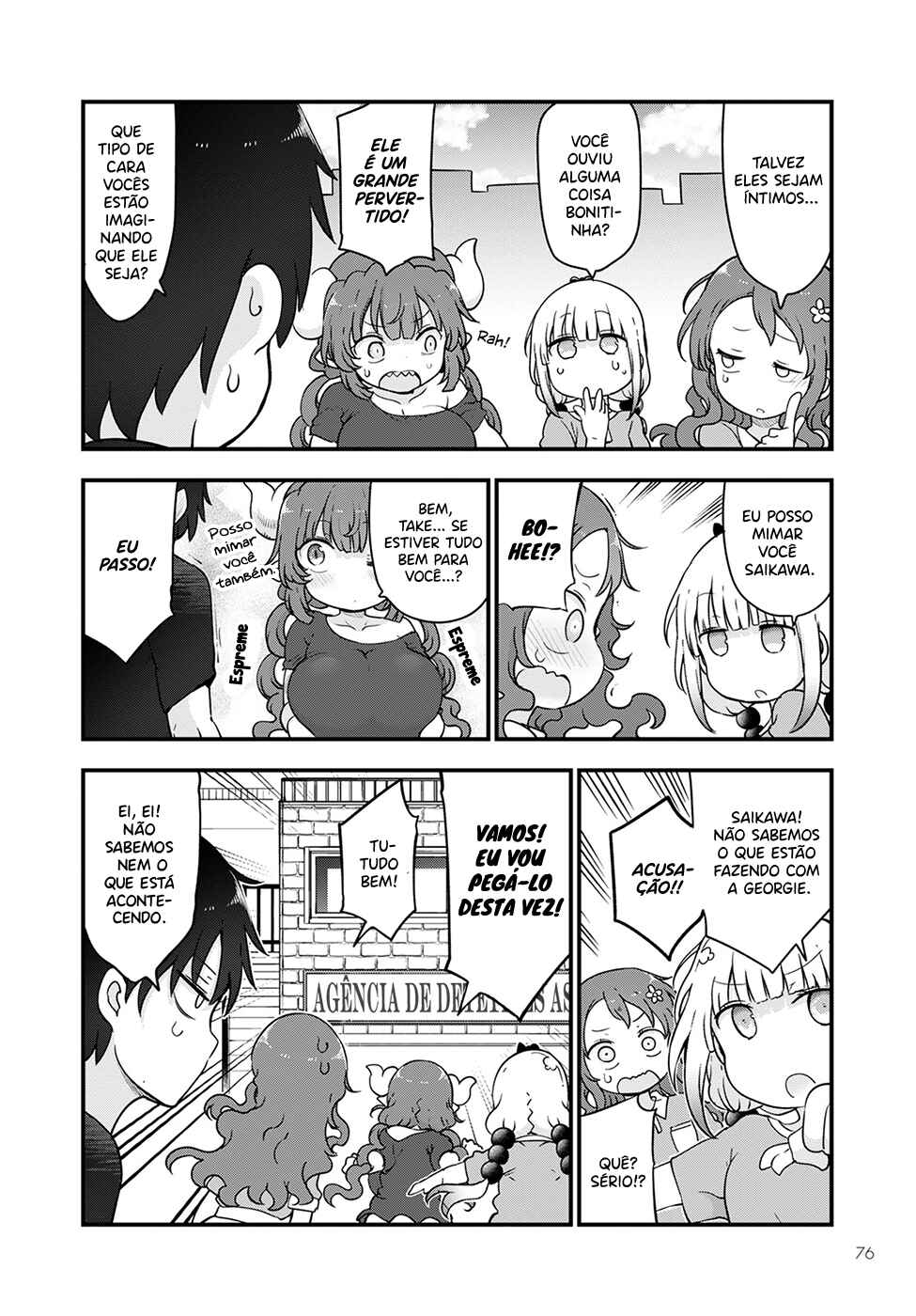 Kobayashi-san Chi no Maid Dragon Chapter 118 - Page 10