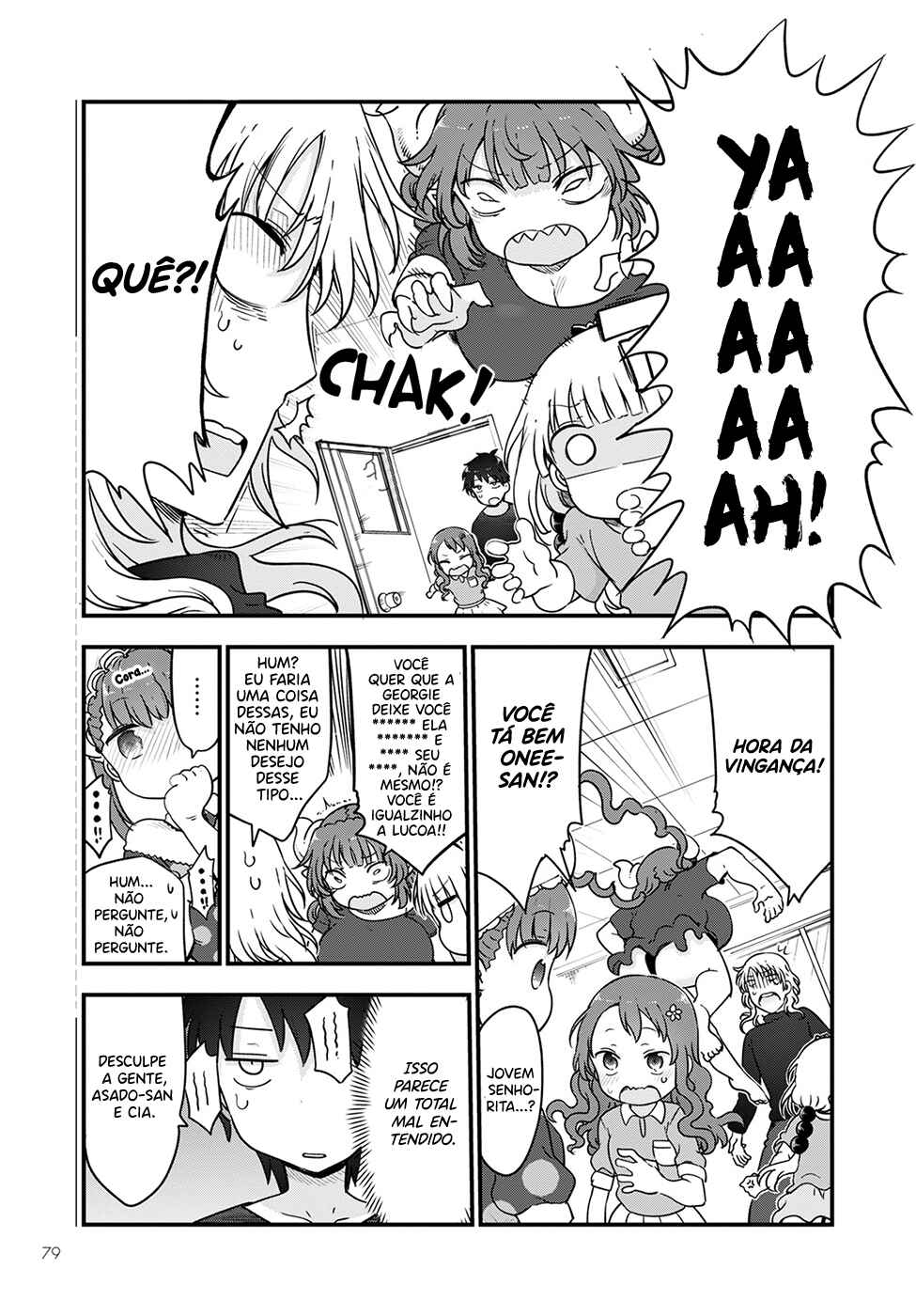 Kobayashi-san Chi no Maid Dragon Chapter 118 - Page 13