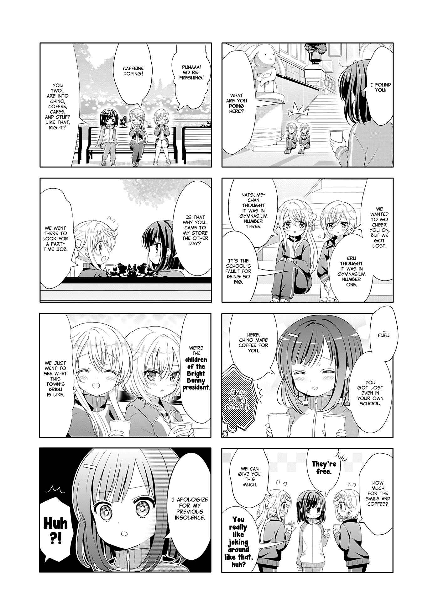 Gochuumon wa Usagi desu ka? Chapter 125 - Page 9
