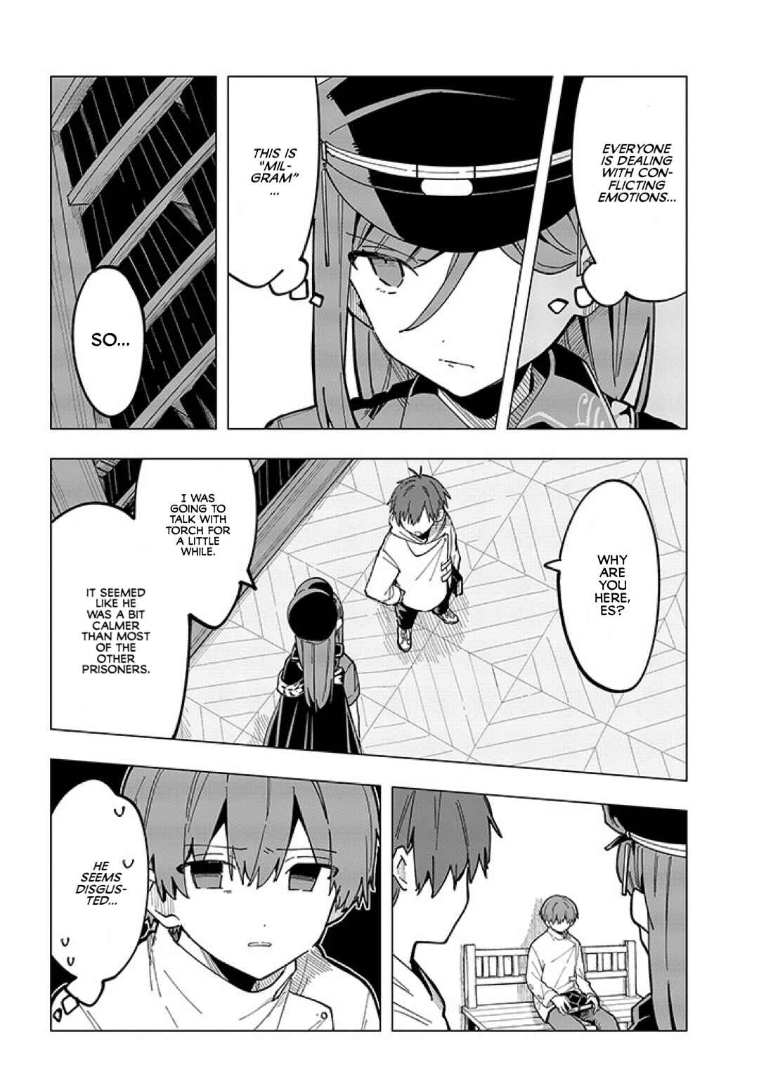 MILGRAM: Jikken Kangoku to Kanshu no Shoujo Chapter 8 - Page 28
