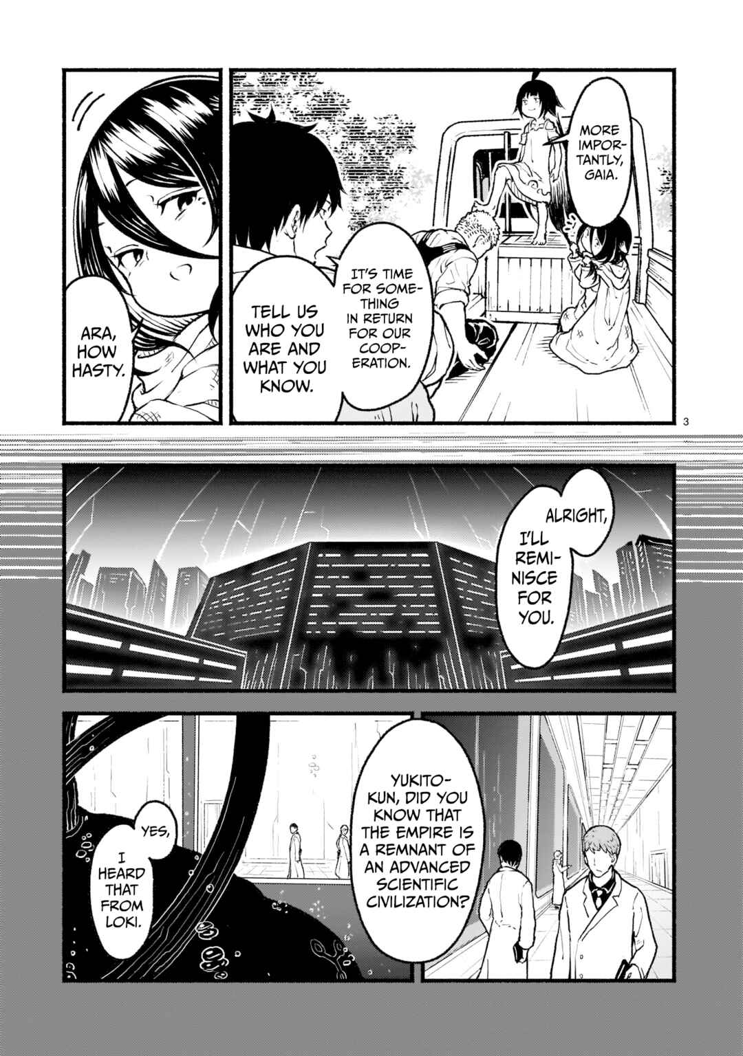 Kaminaki Sekai no Kamisama Katsudou Chapter 23 - Page 3