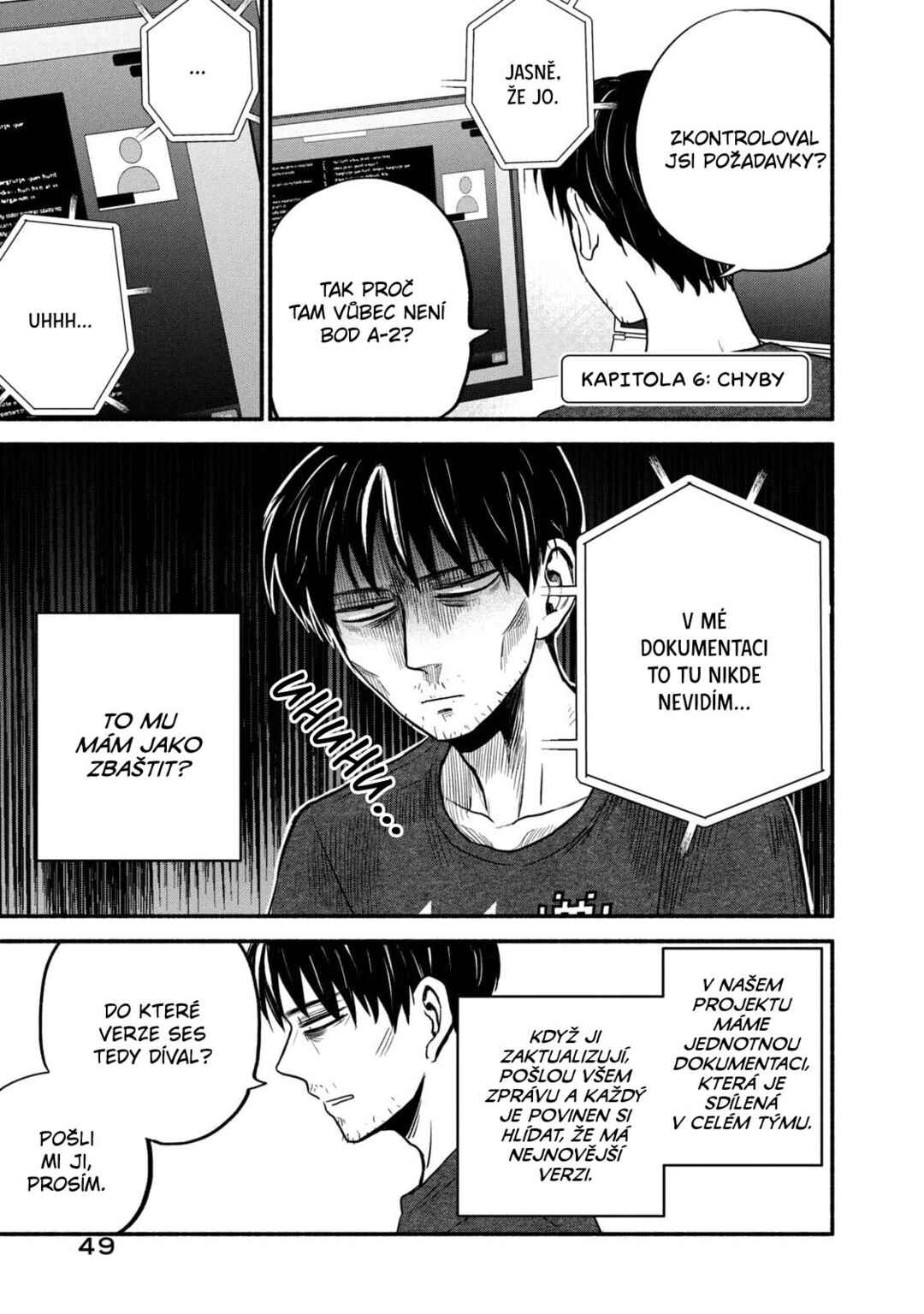Telework Yotabanashi Chapter 6 - Page 1