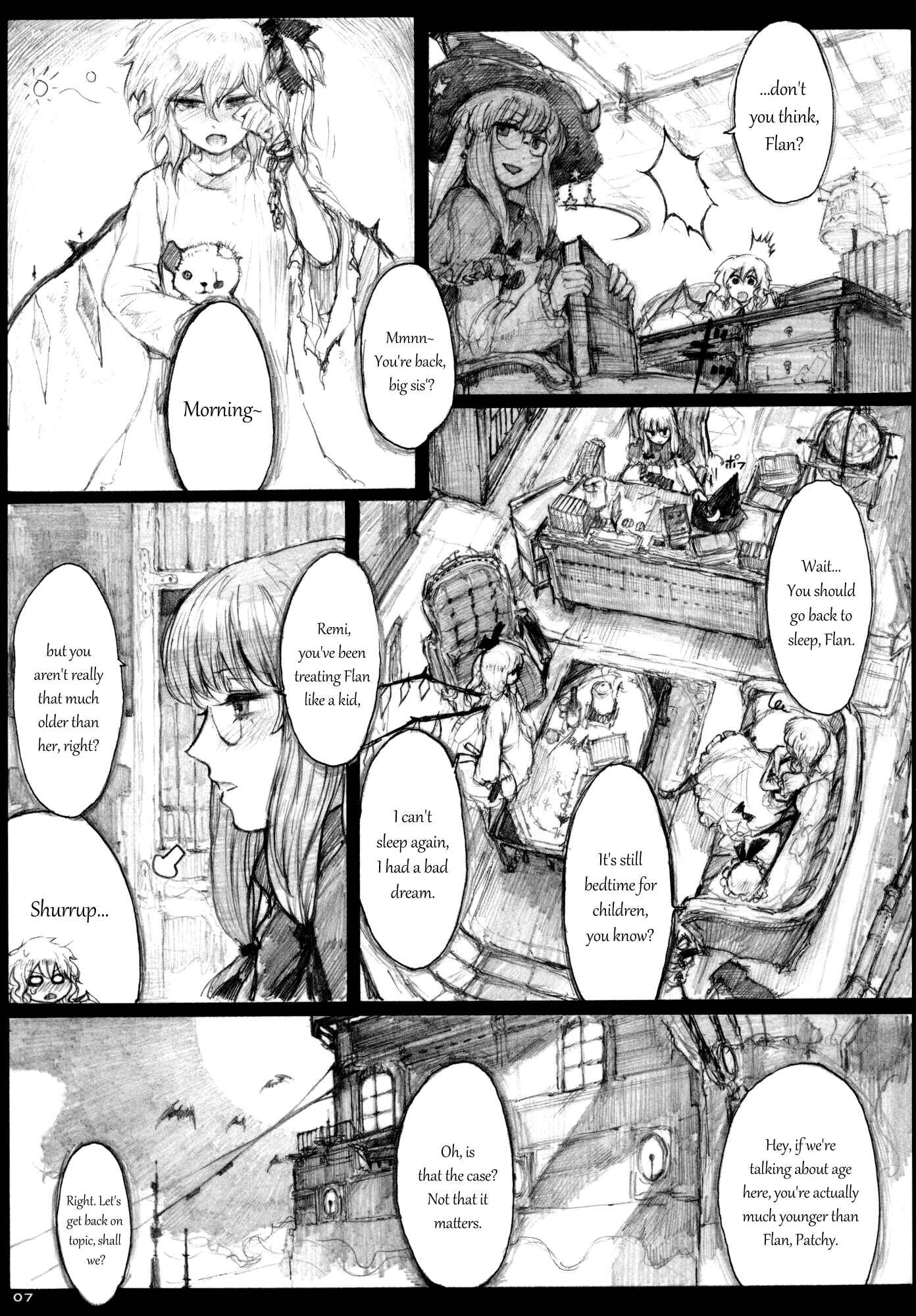 Touhou - The Flying Scarlet Devil Mansion (Doujinshi) Chapter Oneshot - Page 7