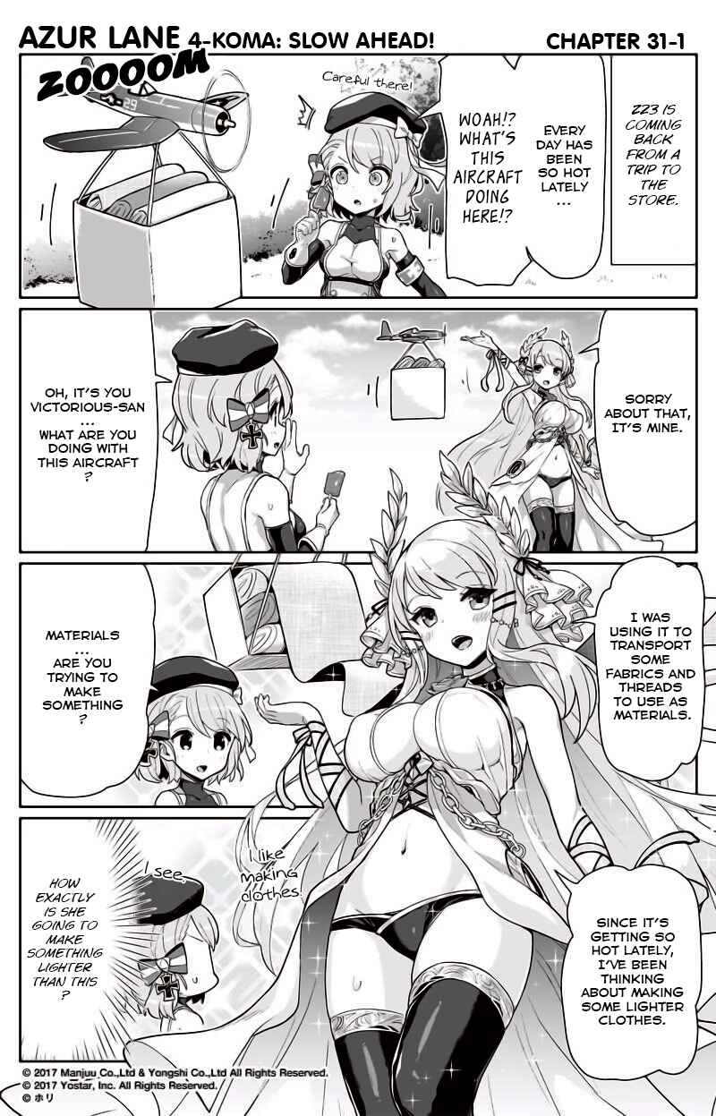 Azur Lane: Bisoku Zensin! Chapter 31 - Page 1