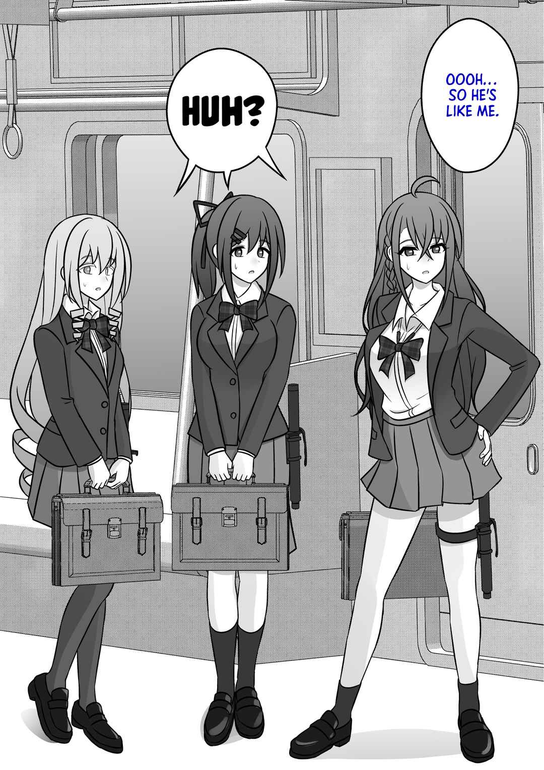 Danjo-hi 1:39 no Heikou Sekai wa Omoi no Hoka Futsuu Chapter 90 - Page 3