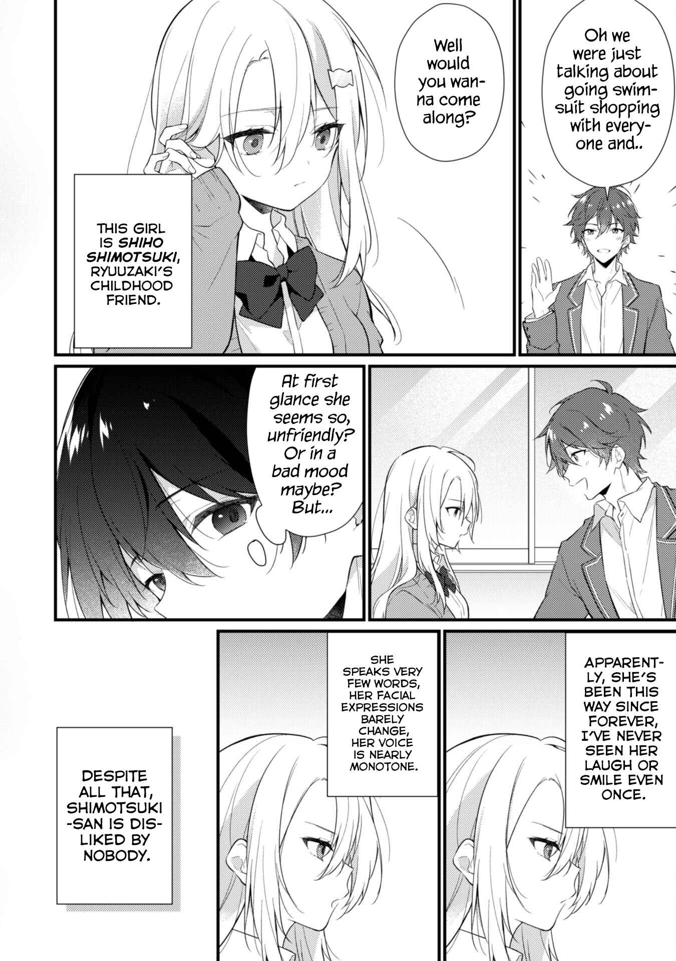 Shimotsuki-san wa Mobu ga Suki: Hitomishiri na Kanojo wa Ore ni Dake Dere Amai Chapter 1 - Page 16