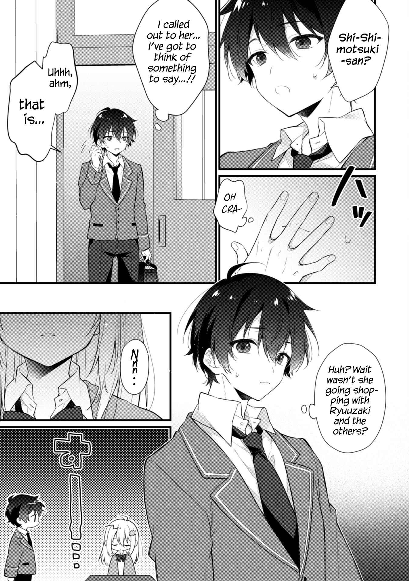 Shimotsuki-san wa Mobu ga Suki: Hitomishiri na Kanojo wa Ore ni Dake Dere Amai Chapter 1 - Page 23