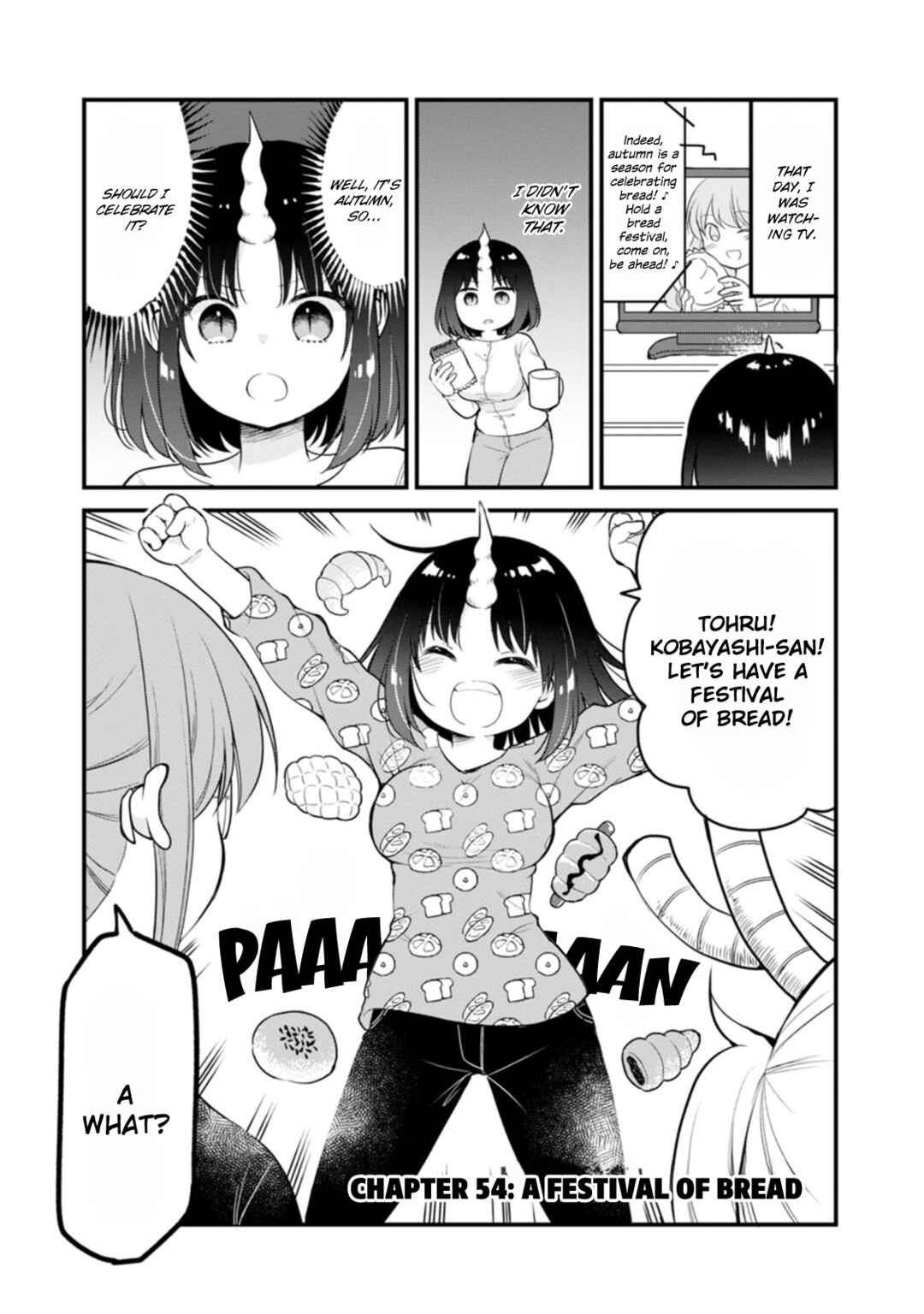 Kobayashi-san Chi no Maid Dragon - Elma OL Nikki Chapter 54 - Page 1