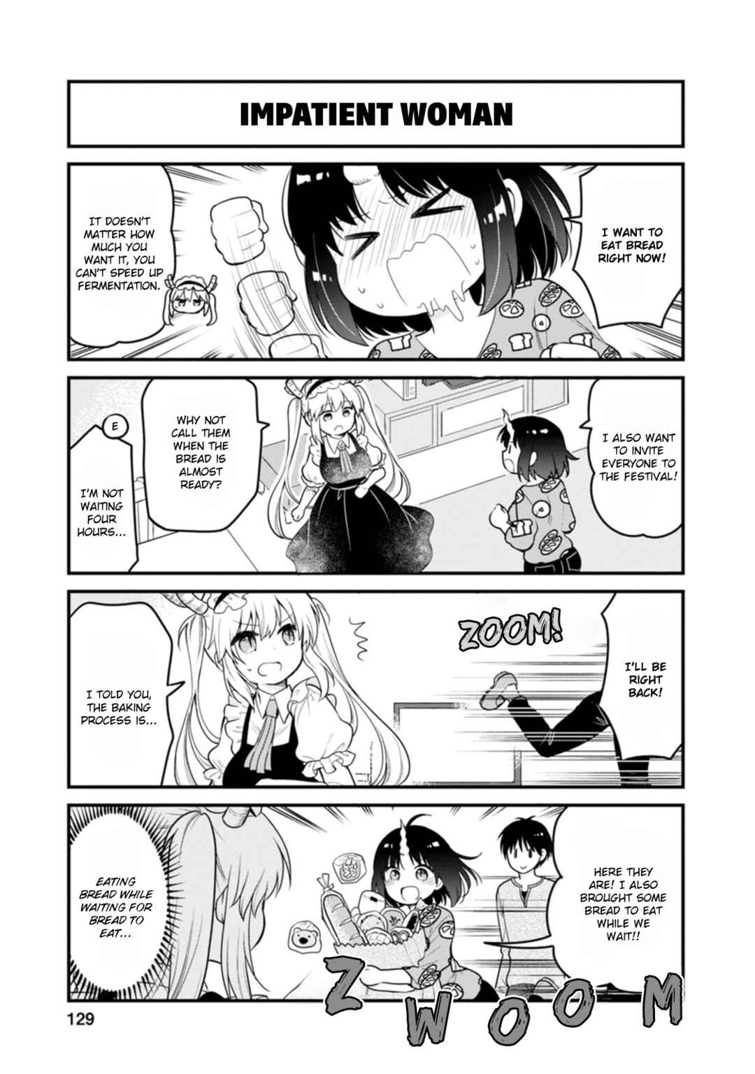 Kobayashi-san Chi no Maid Dragon - Elma OL Nikki Chapter 54 - Page 3