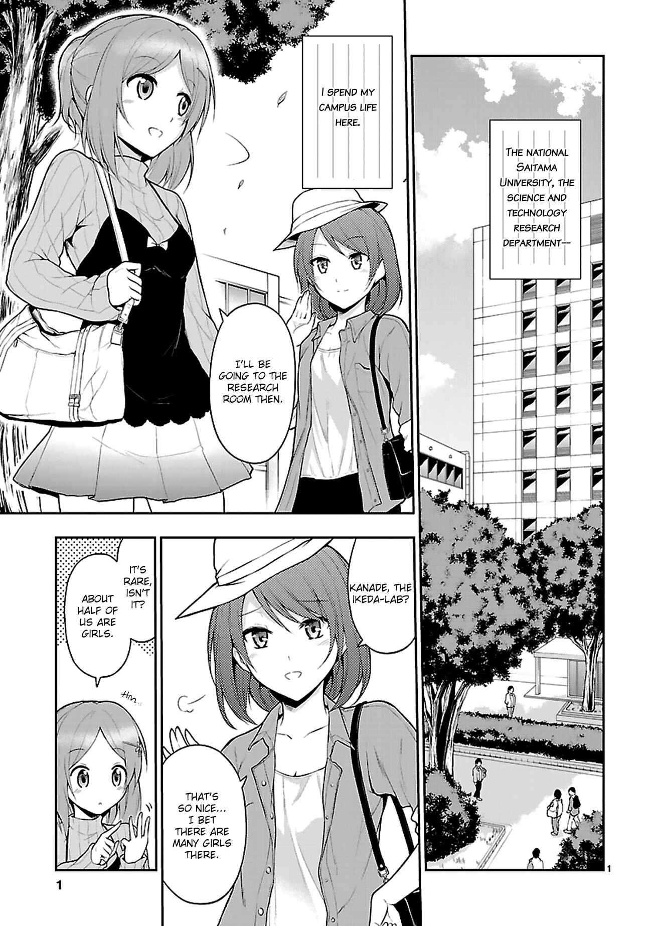 Rikei ga Koi ni Ochita no de Shoumei shitemita Chapter 3 - Page 4