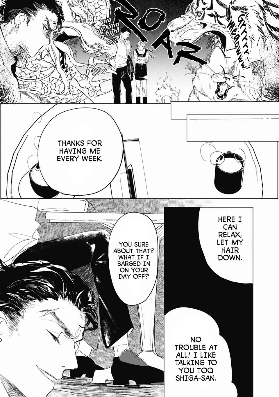Kuroki Kemono to Yoru no Hana Chapter 3 - Page 6