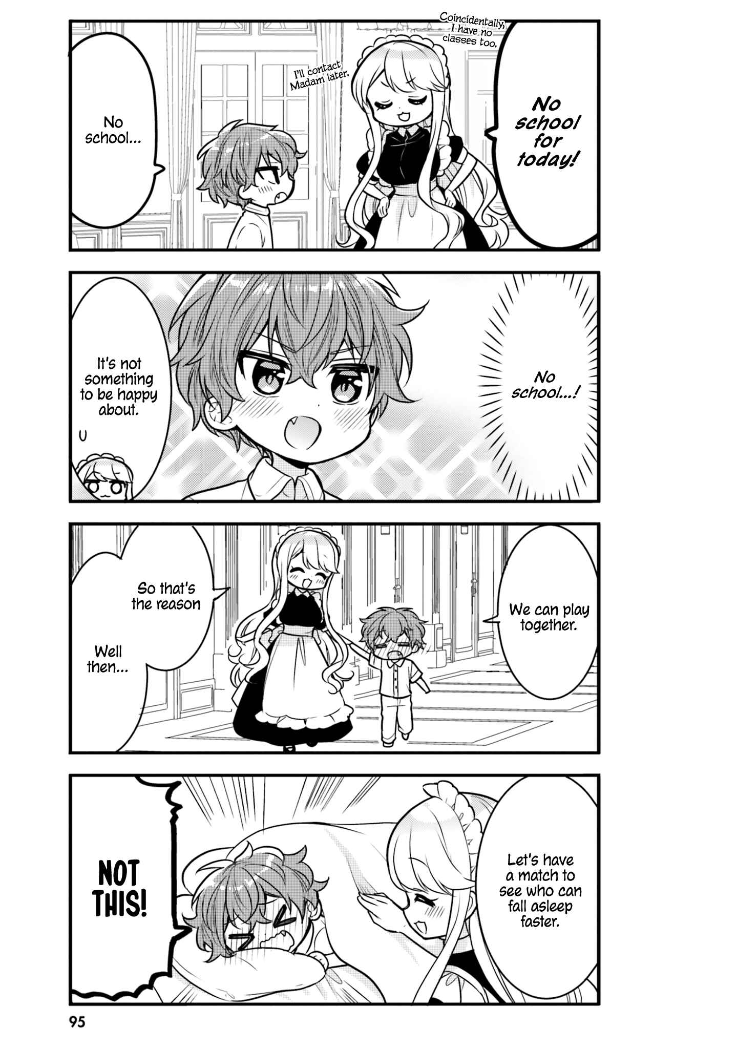 Tekito na Maid no Oneesan & Erasou de Ichizu na Botchan Chapter 18 - Page 5