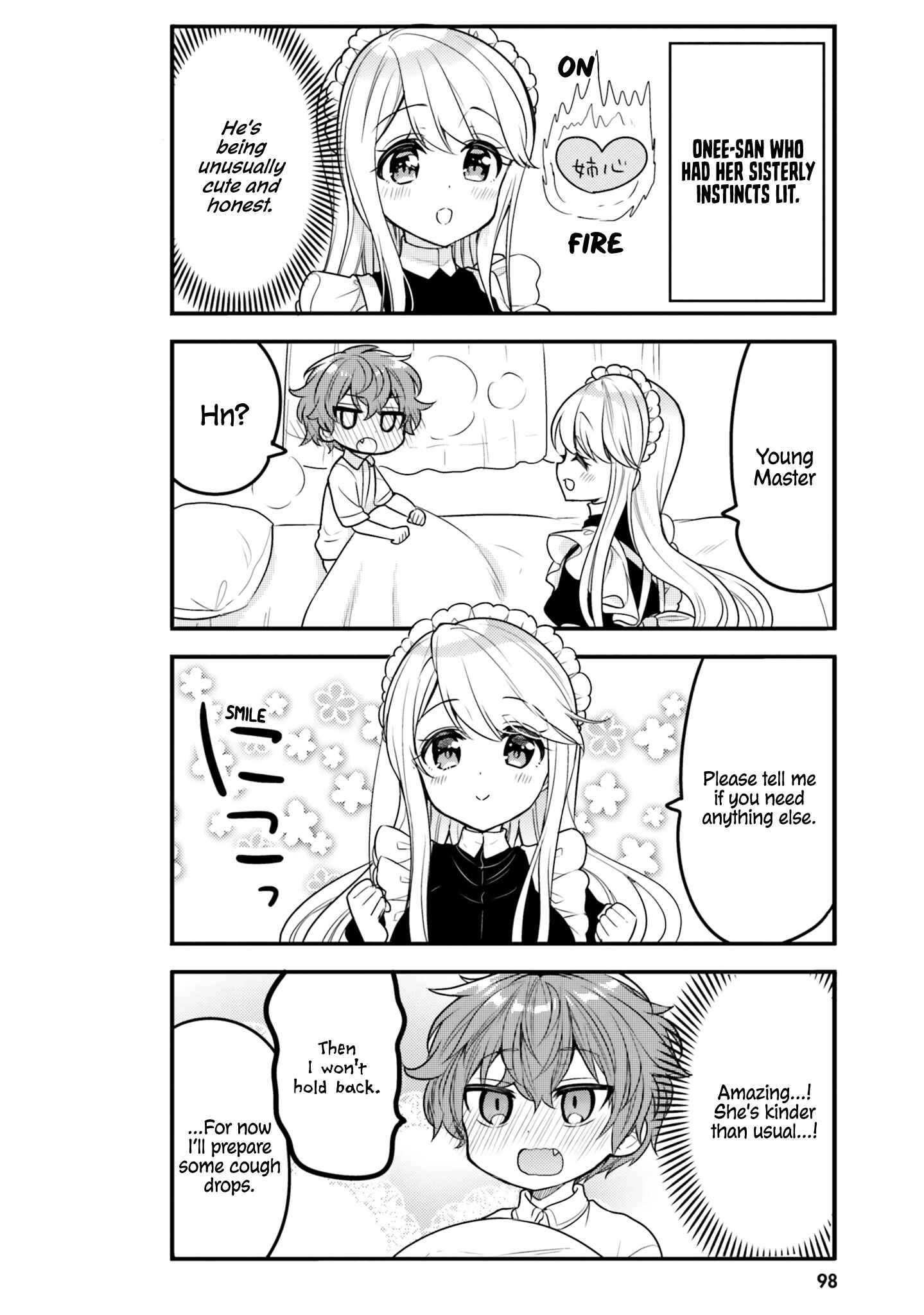 Tekito na Maid no Oneesan & Erasou de Ichizu na Botchan Chapter 18 - Page 8