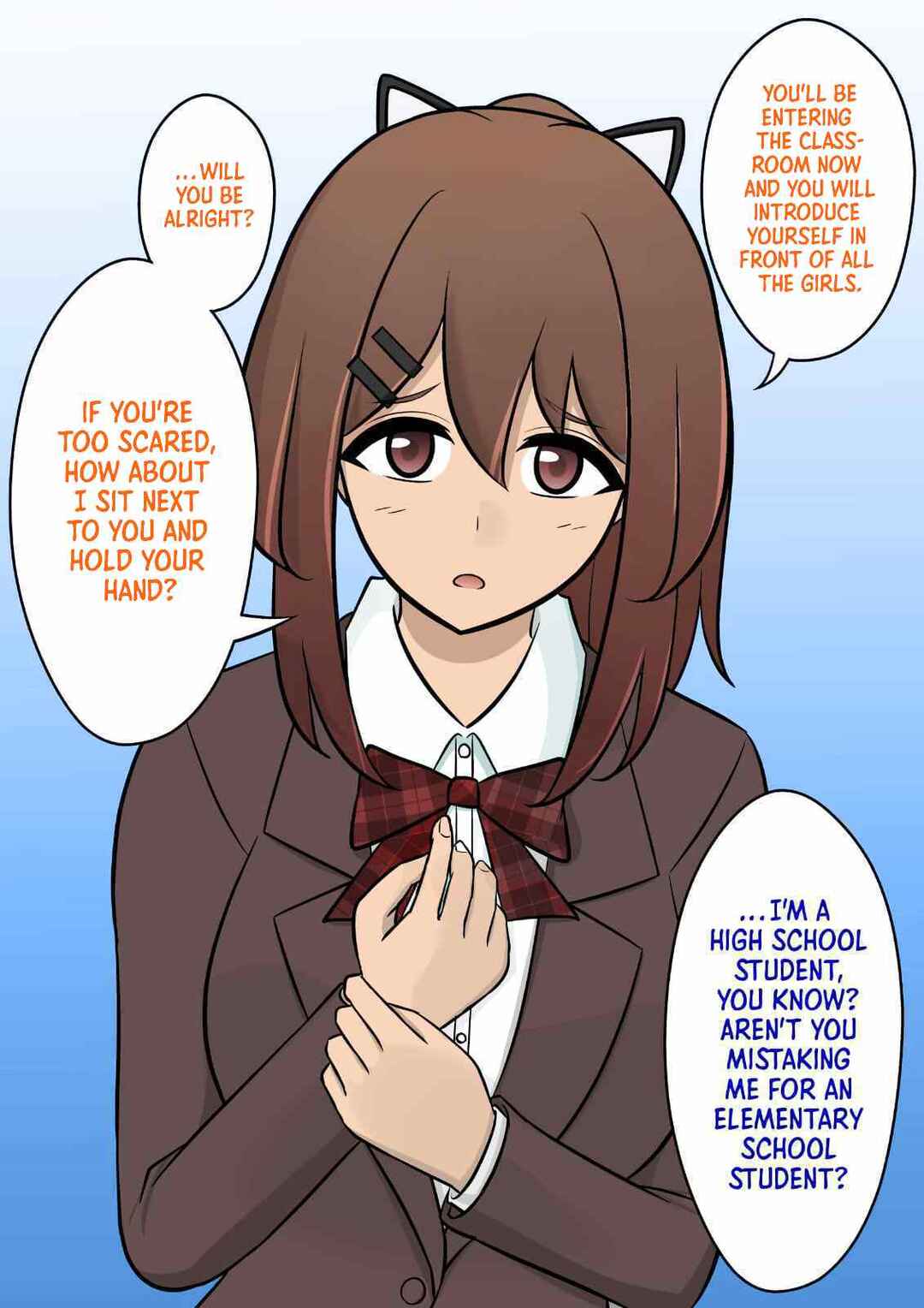 Danjo-hi 1:39 no Heikou Sekai wa Omoi no Hoka Futsuu (Fan Colored) Chapter 54 - Page 2