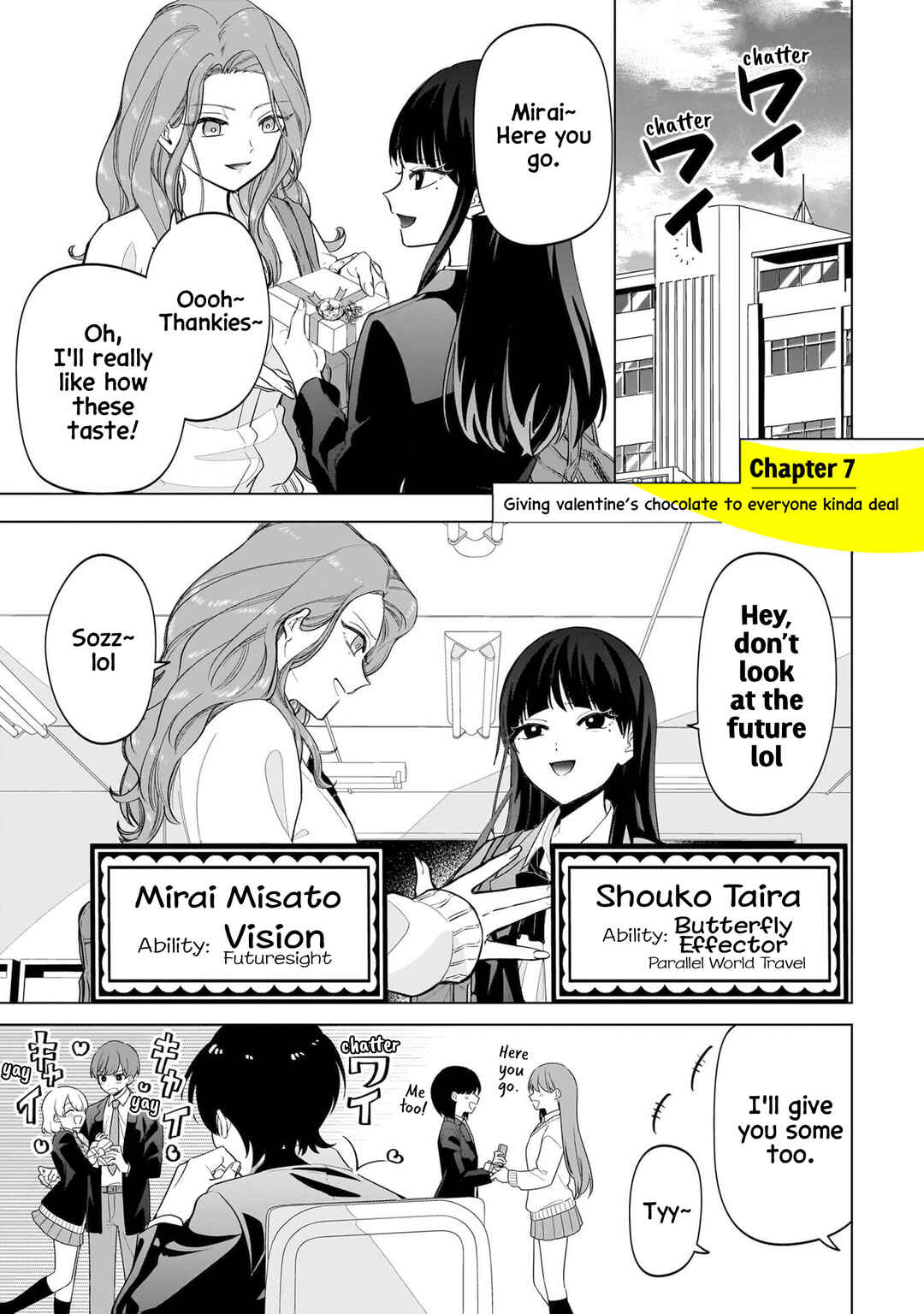 Shiretto Sugee Koto Itteru Gal. - Shiritsu Paranomaru Koukou no Nichijou Chapter 7 - Page 2
